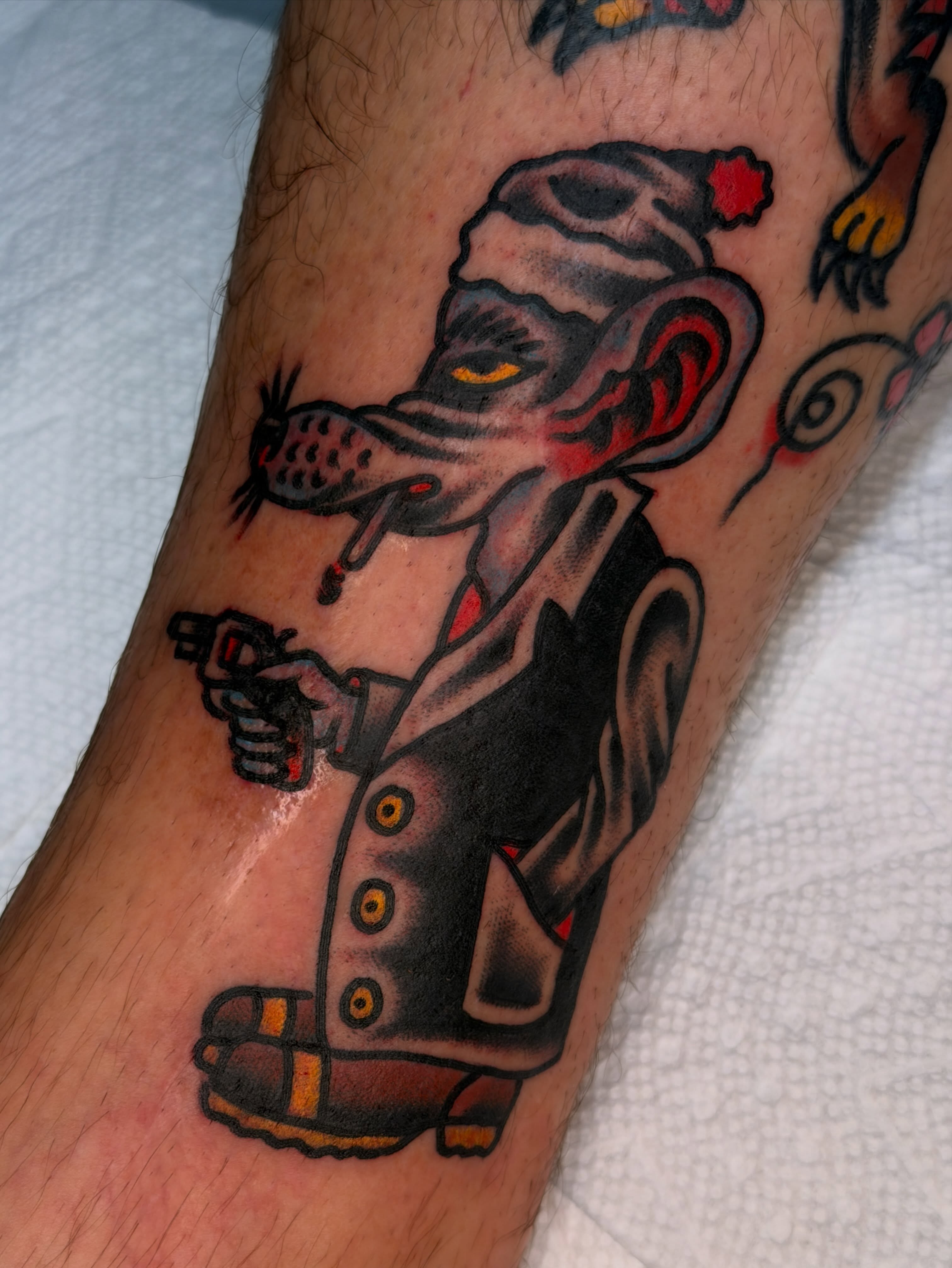 Tattoo by @tonykaplantattoo — american_traditional