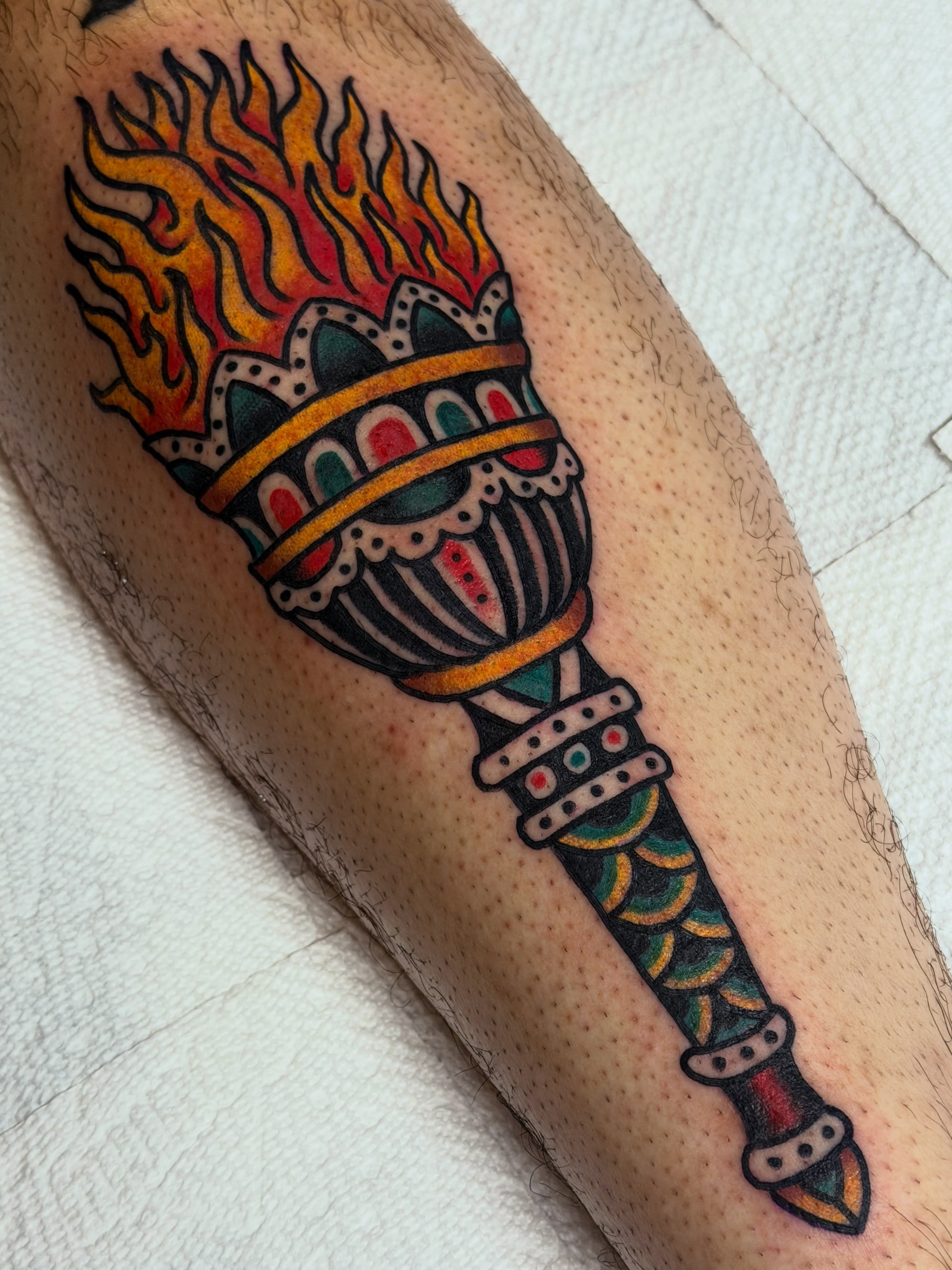 Tattoo by @tonykaplantattoo — american_traditional
