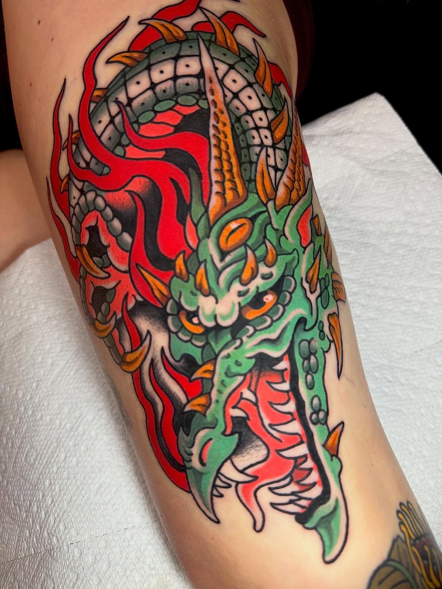Tattoo by @tattacombs — american_traditional