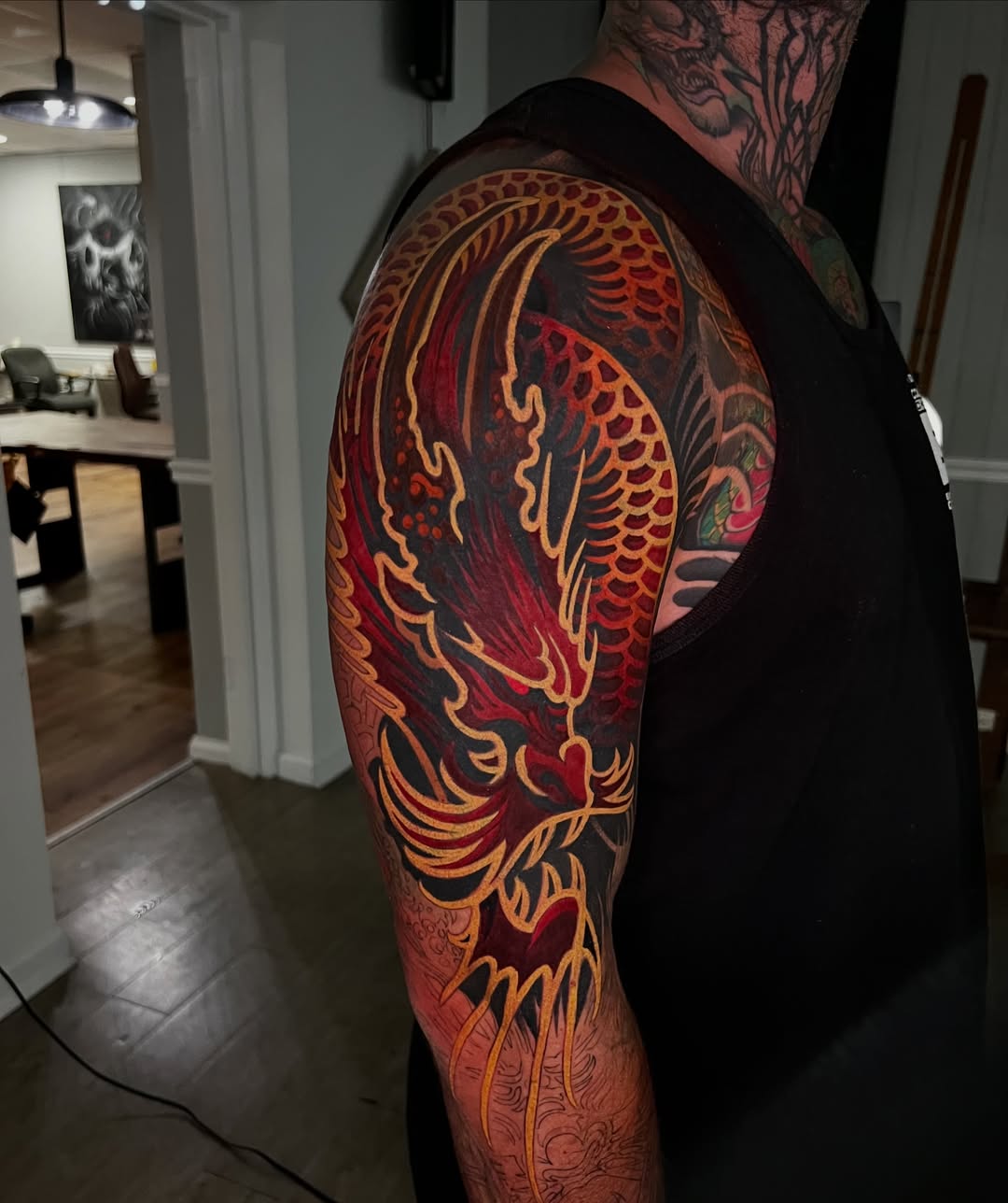 Tattoo by @handshakesnaketattoos — japanese_irezumi
