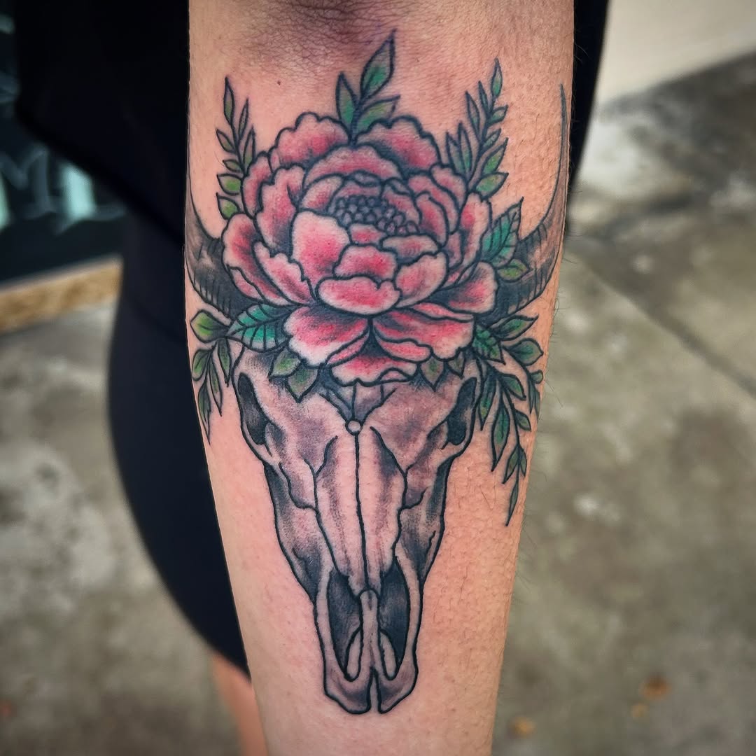Tattoo by @lovedestroyer — black_and_grey, realism