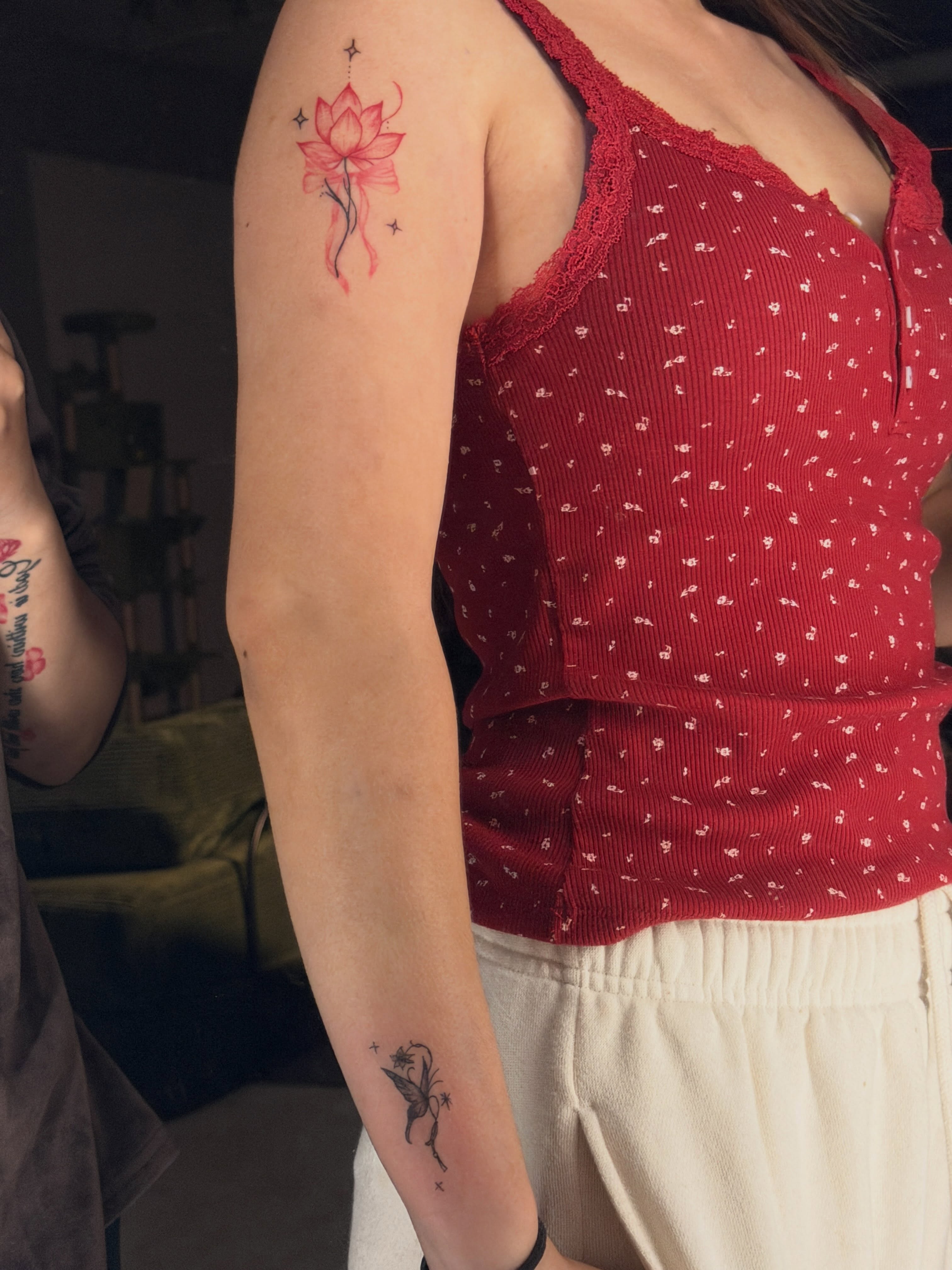 Tattoo by @winniinks — dotwork