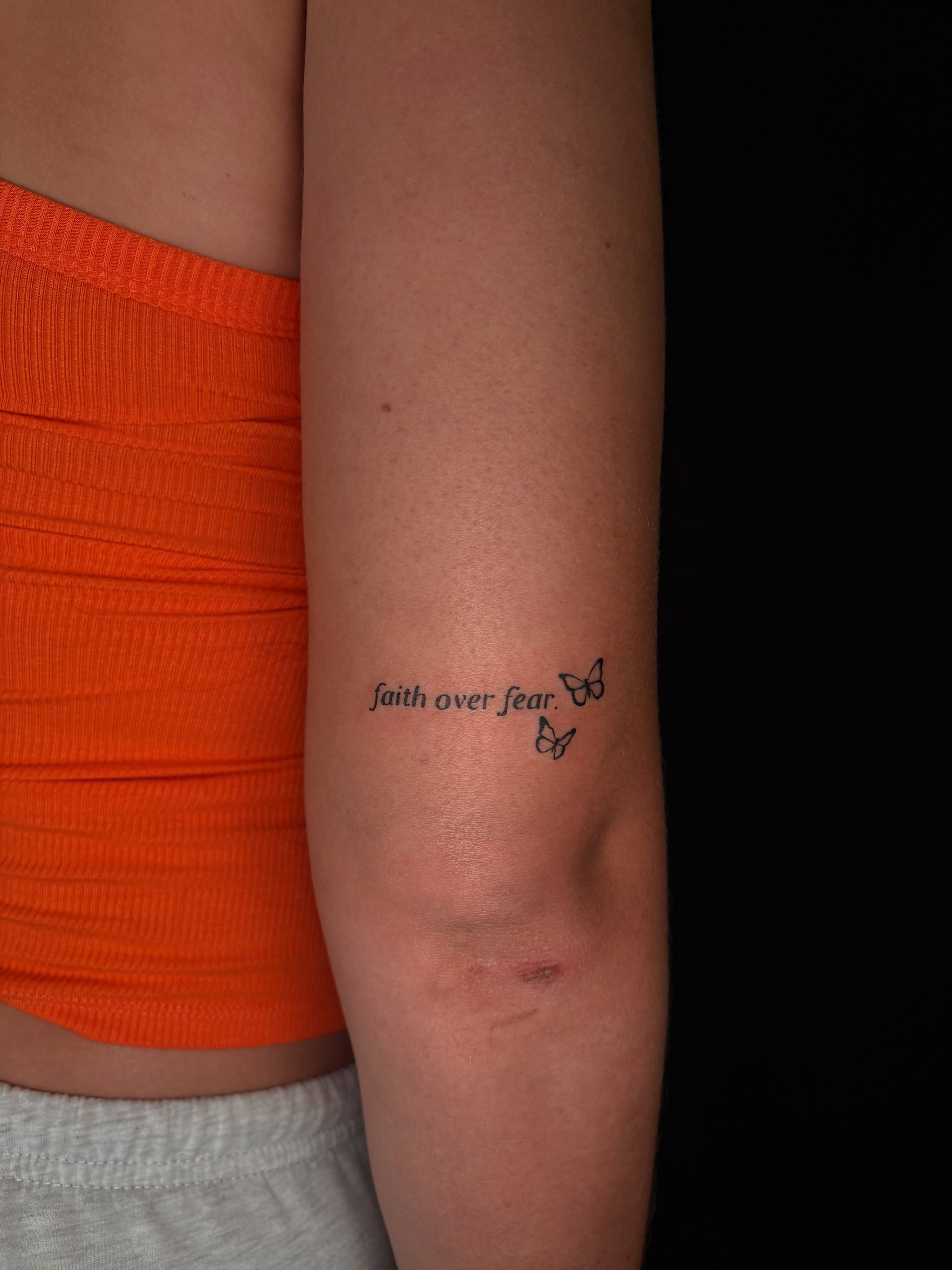 Tattoo by @artisanbodypiercingandtattoo — lettering_script