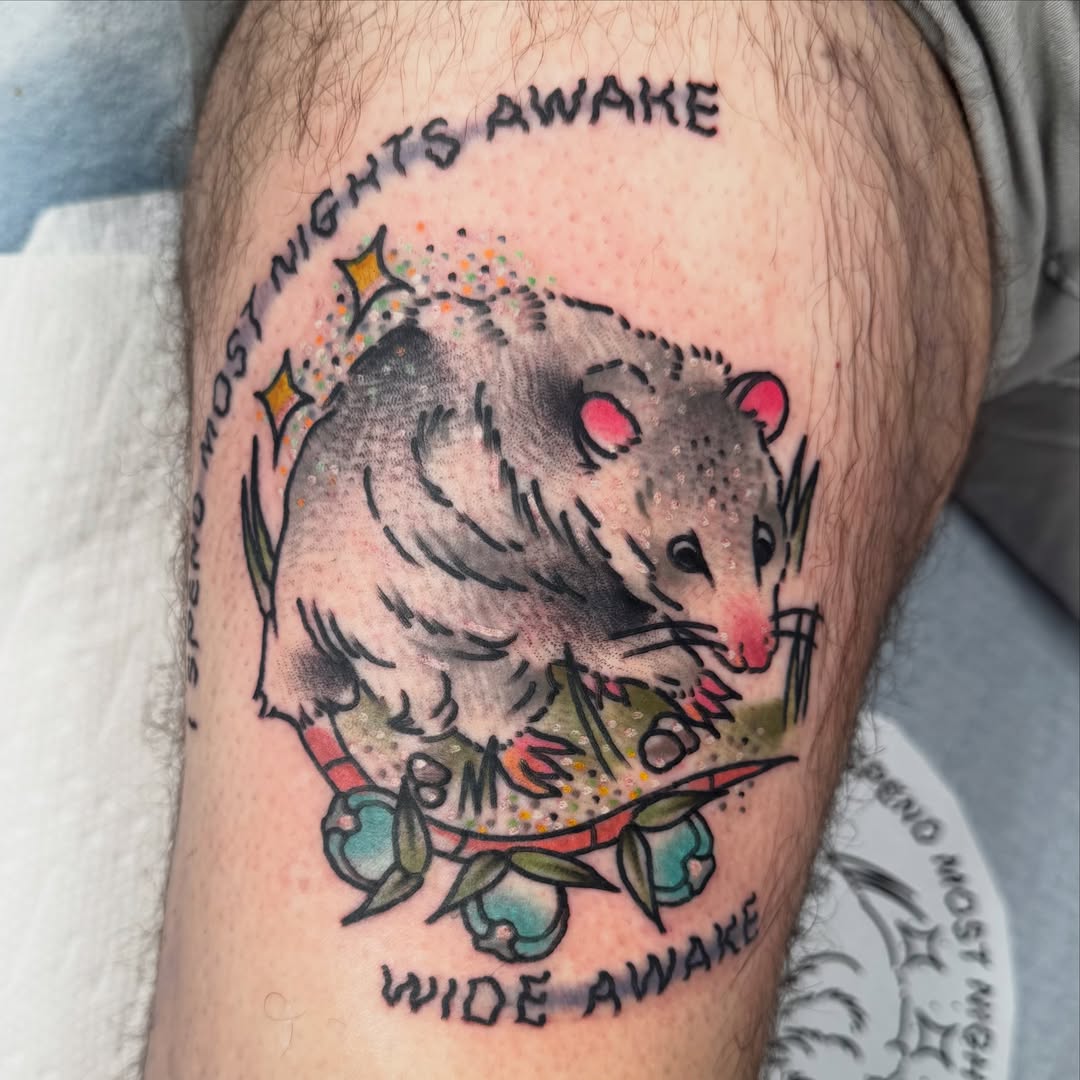 Tattoo by @happyboykurt — american_traditional, dotwork