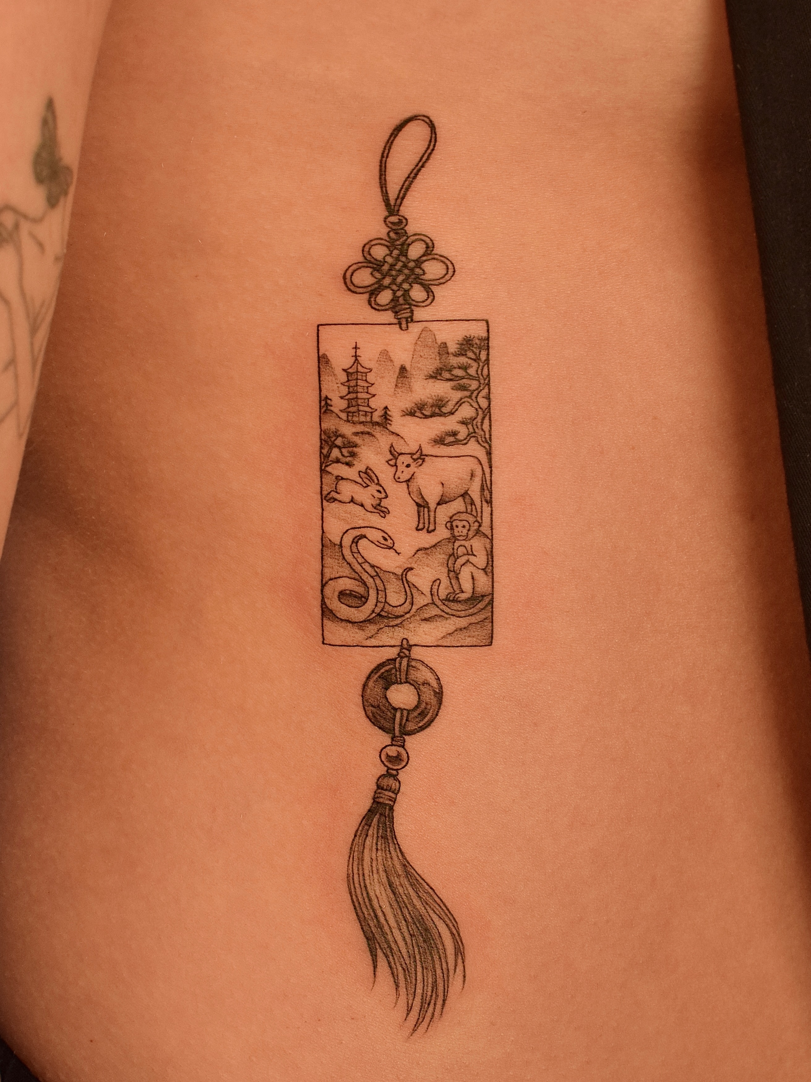 Tattoo by @tattooer_jina — black_and_grey