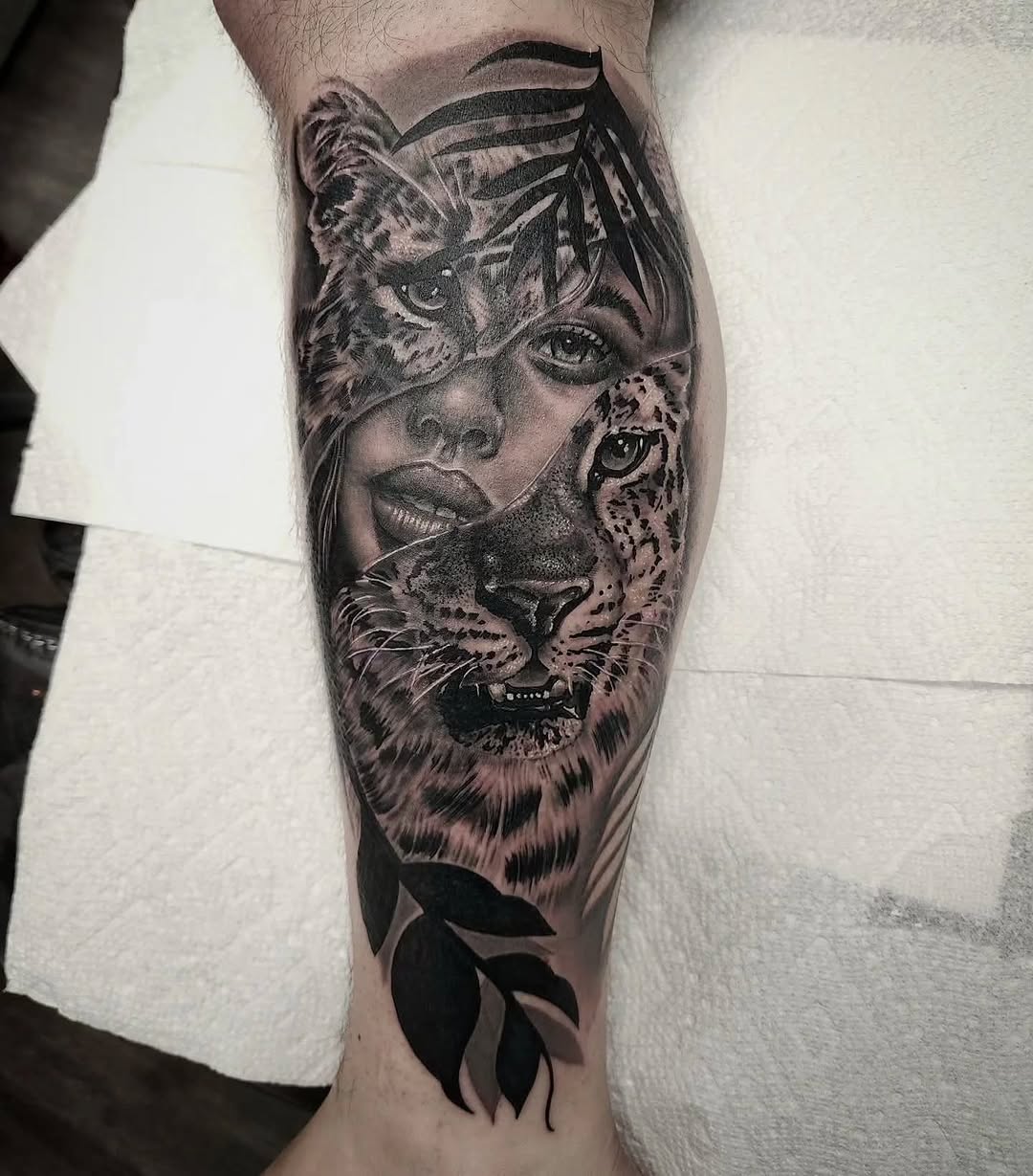 Tattoo by @ower_hernandez — realism, black_and_grey