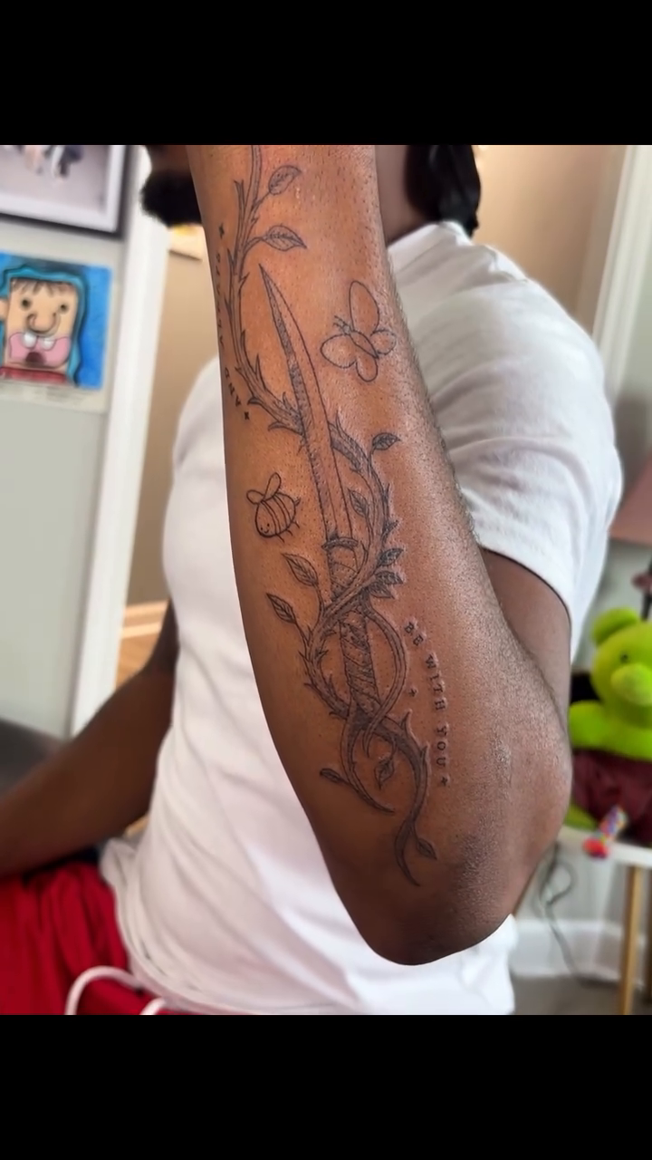 Tattoo by @bossladyphe1 — fine_line, lettering_script