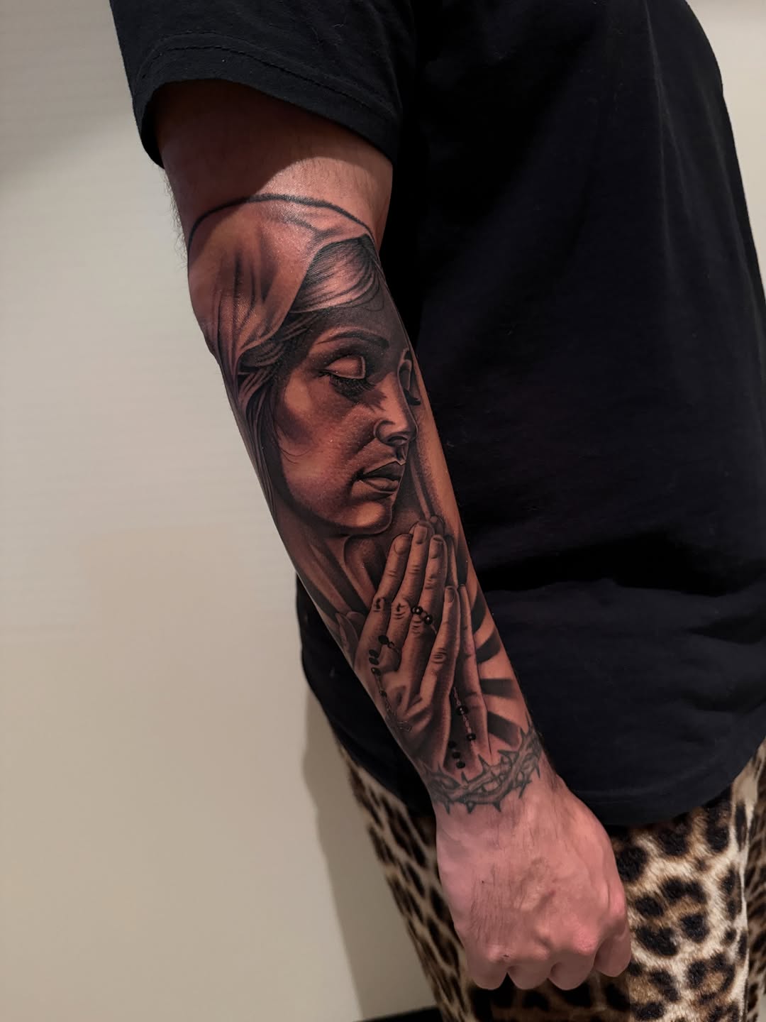 Tattoo by @stainlessneedle — realism, black_and_grey