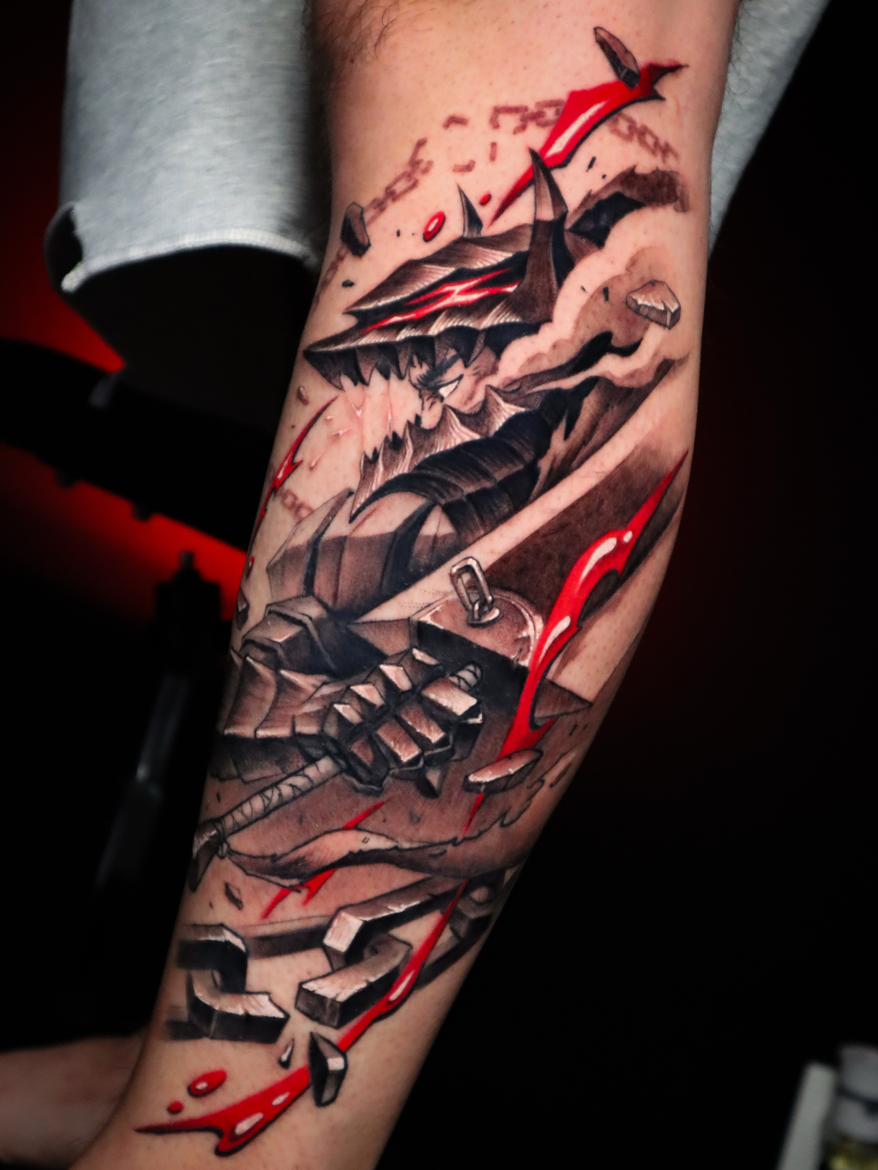Tattoo by @jesusblones — dark_realism