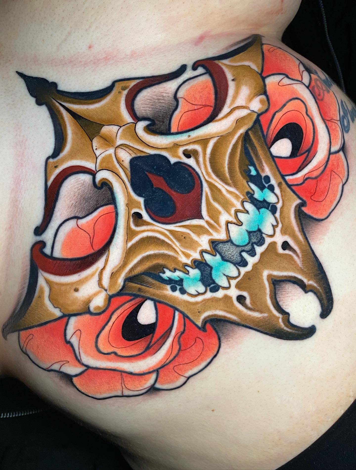Tattoo by @devincoley — american_traditional, new_school