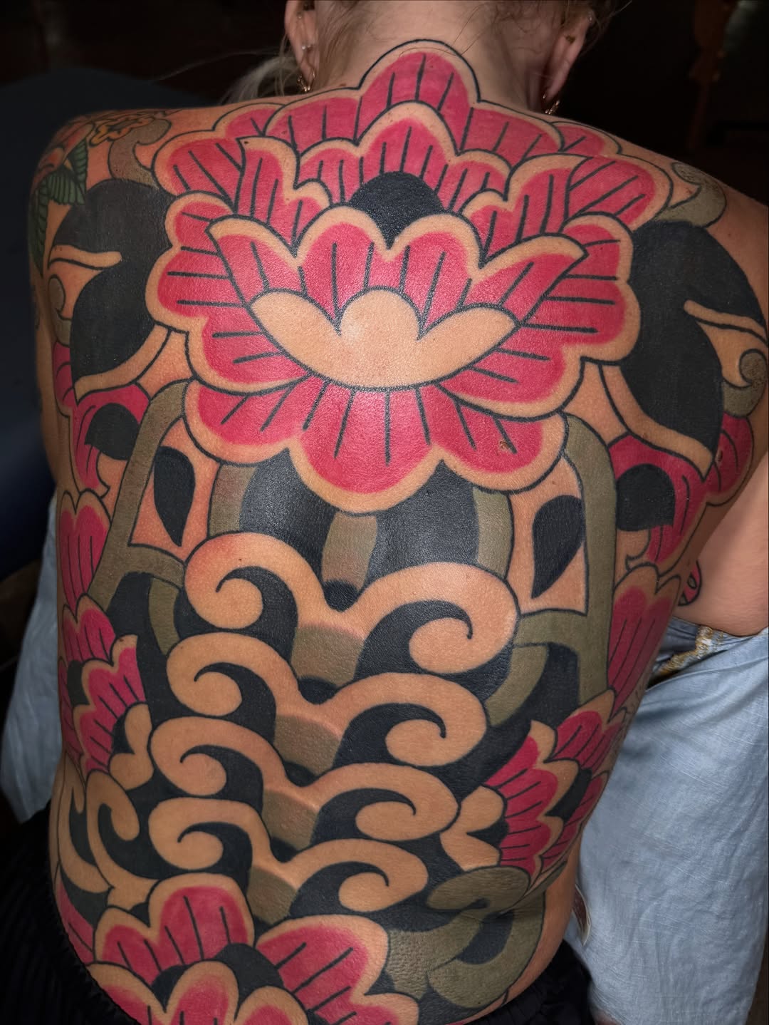 Tattoo by @lilygtattoo β japanese_irezumi, blackwork