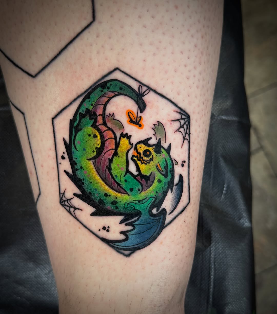 Tattoo by @nicoleroartattoos — new_school