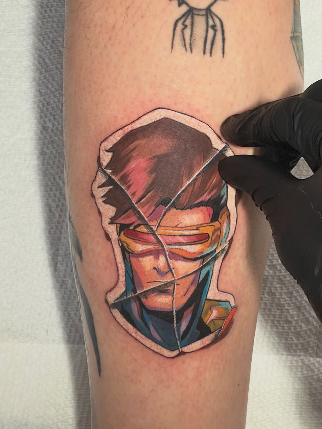 Tattoo by @exzavior__ โ new_school, anime