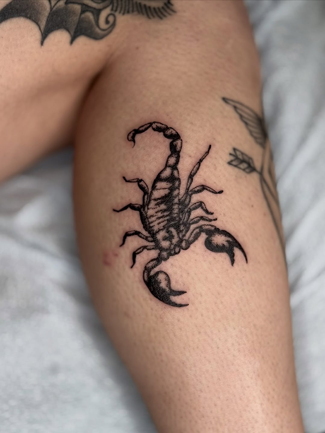 Tattoo by @mijita_tatz — black_and_grey, realism