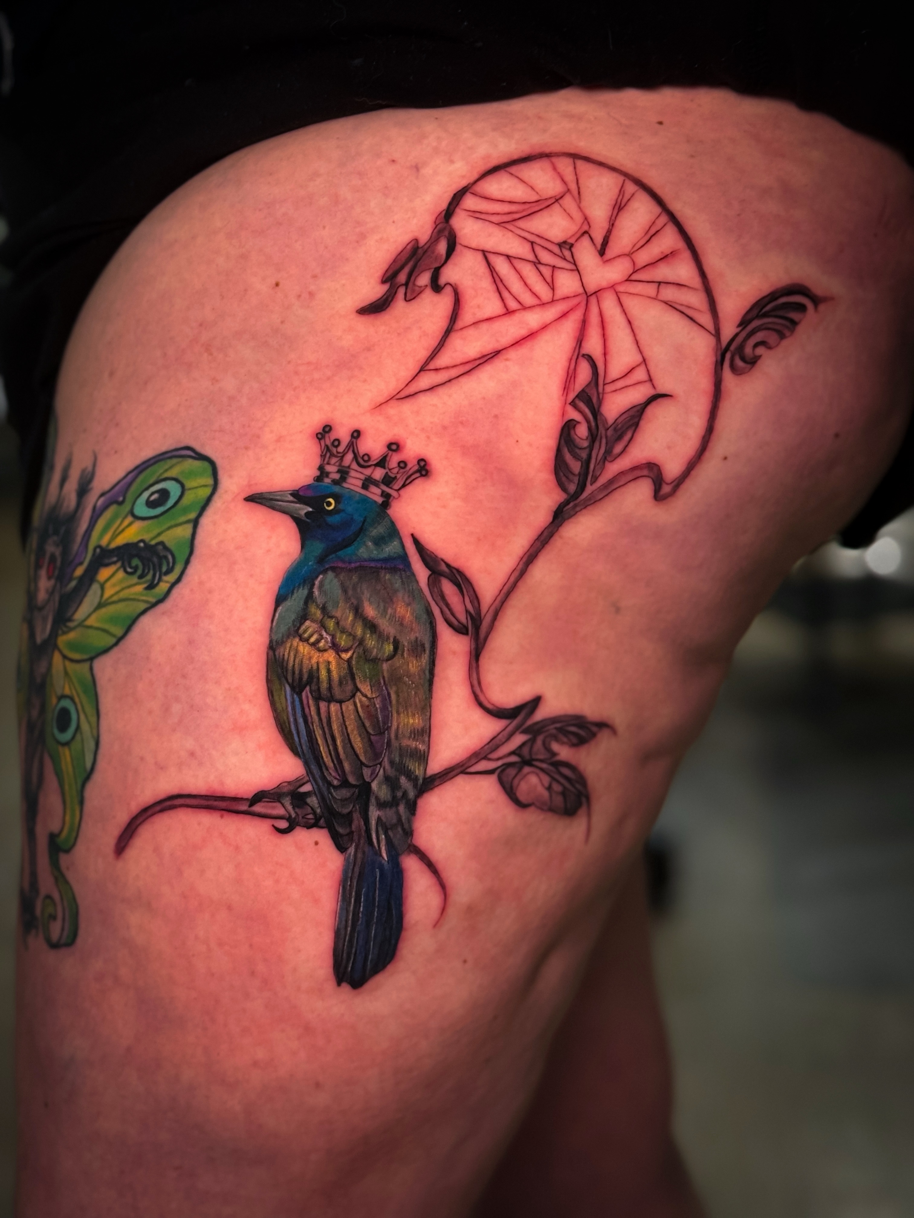 Tattoo by @irisarelart — realism