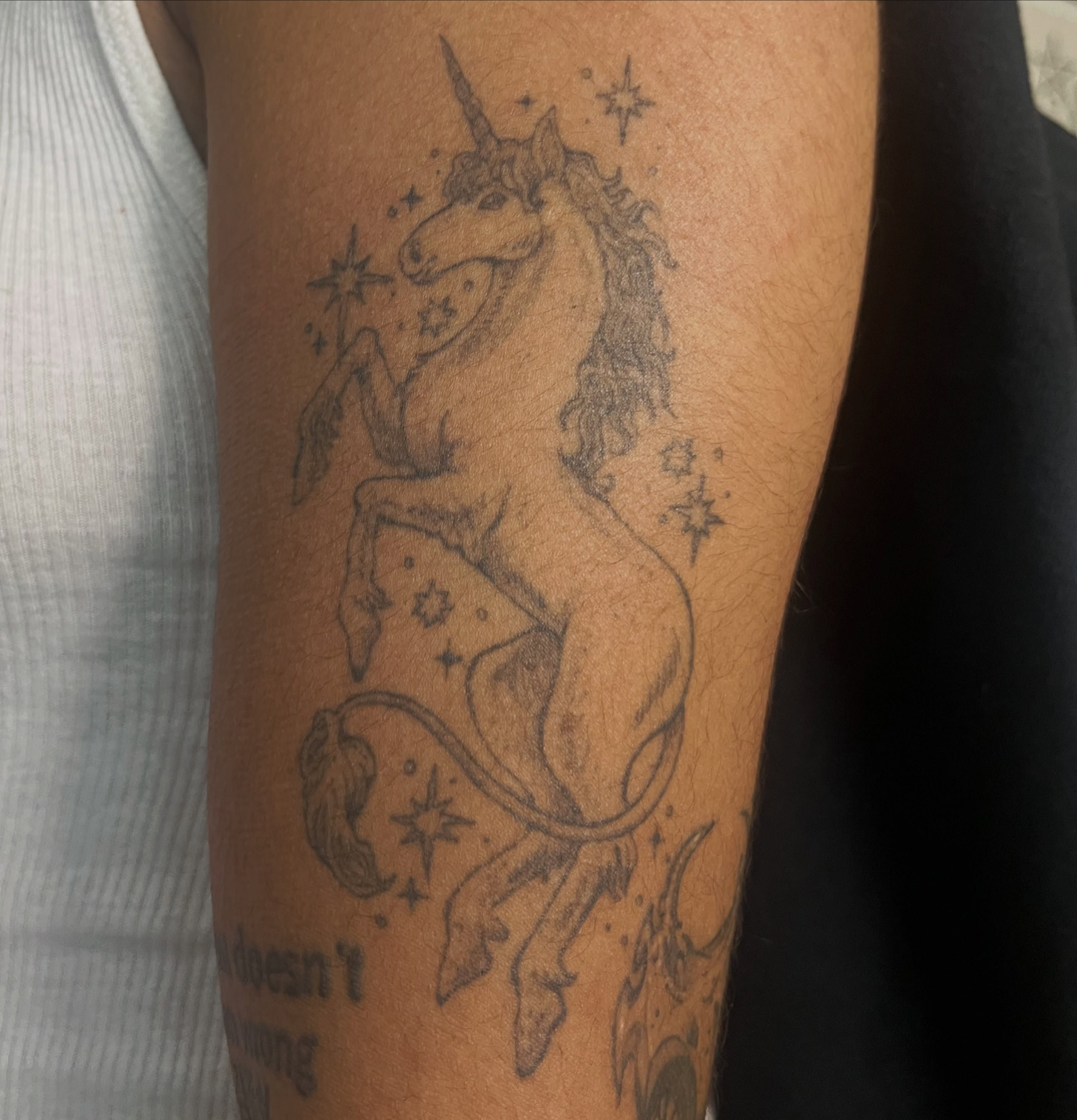 Tattoo by @little___altars โ black_and_grey