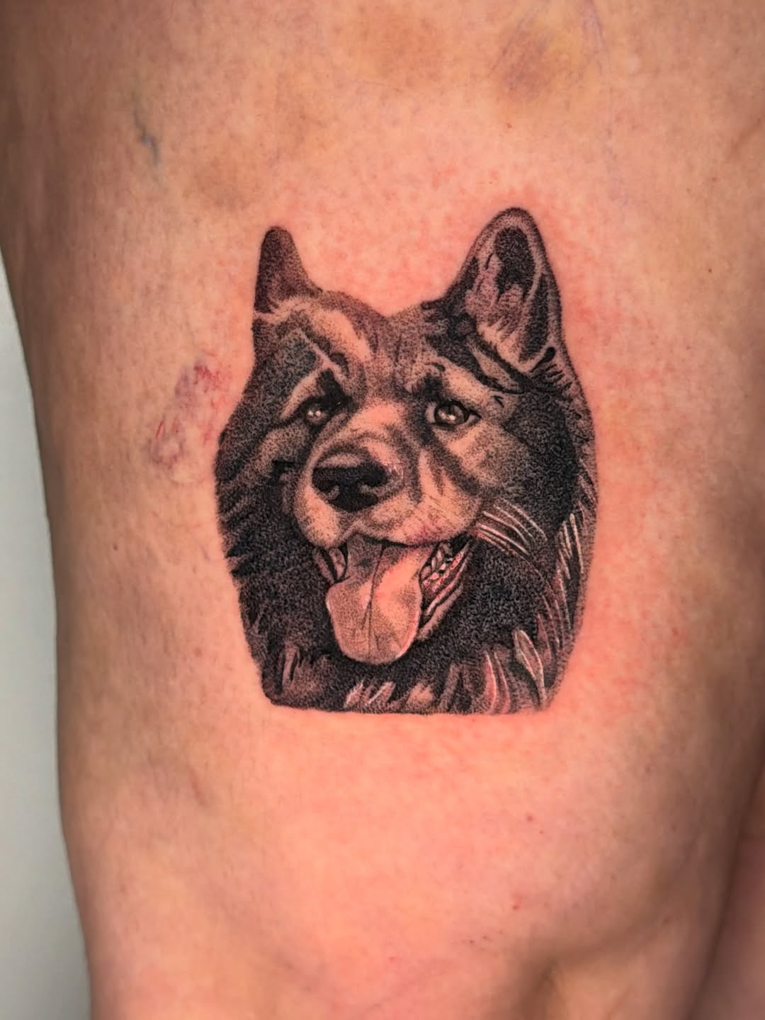 Tattoo by @tattoosbyps — realism, black_and_grey