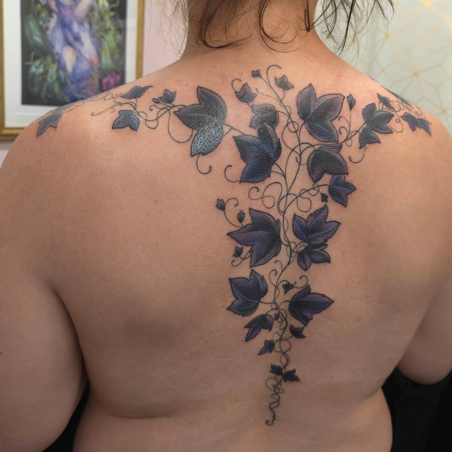 Tattoo by @littleshadowtattoos — dotwork, realism