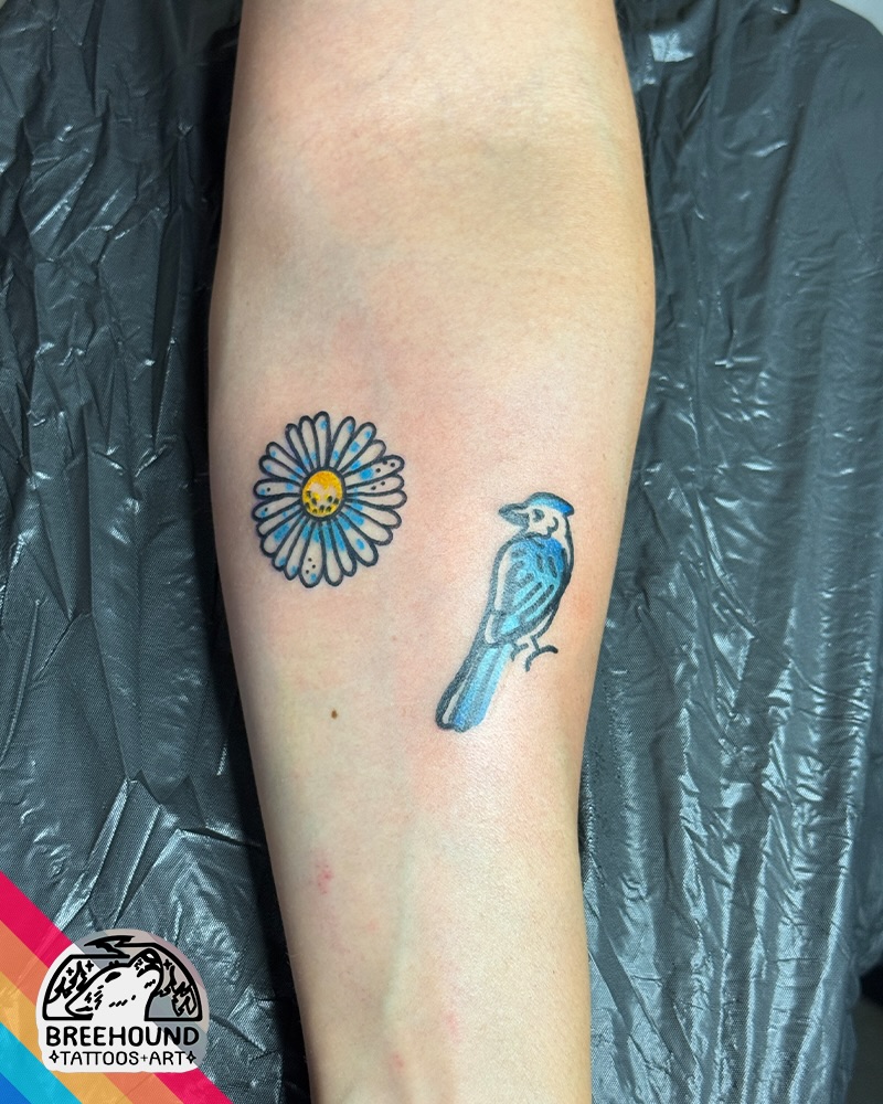 Tattoo by @breehound β dotwork