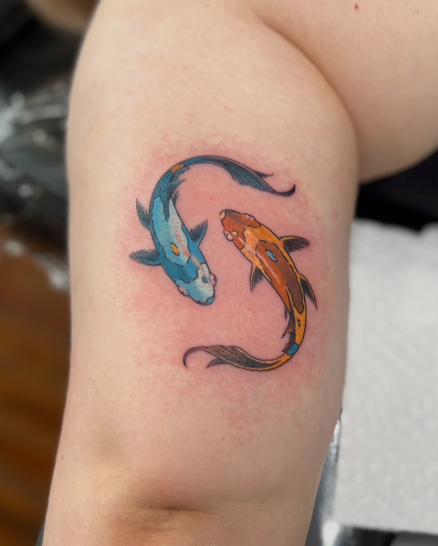 Tattoo by @bwood_tattoo โ watercolor
