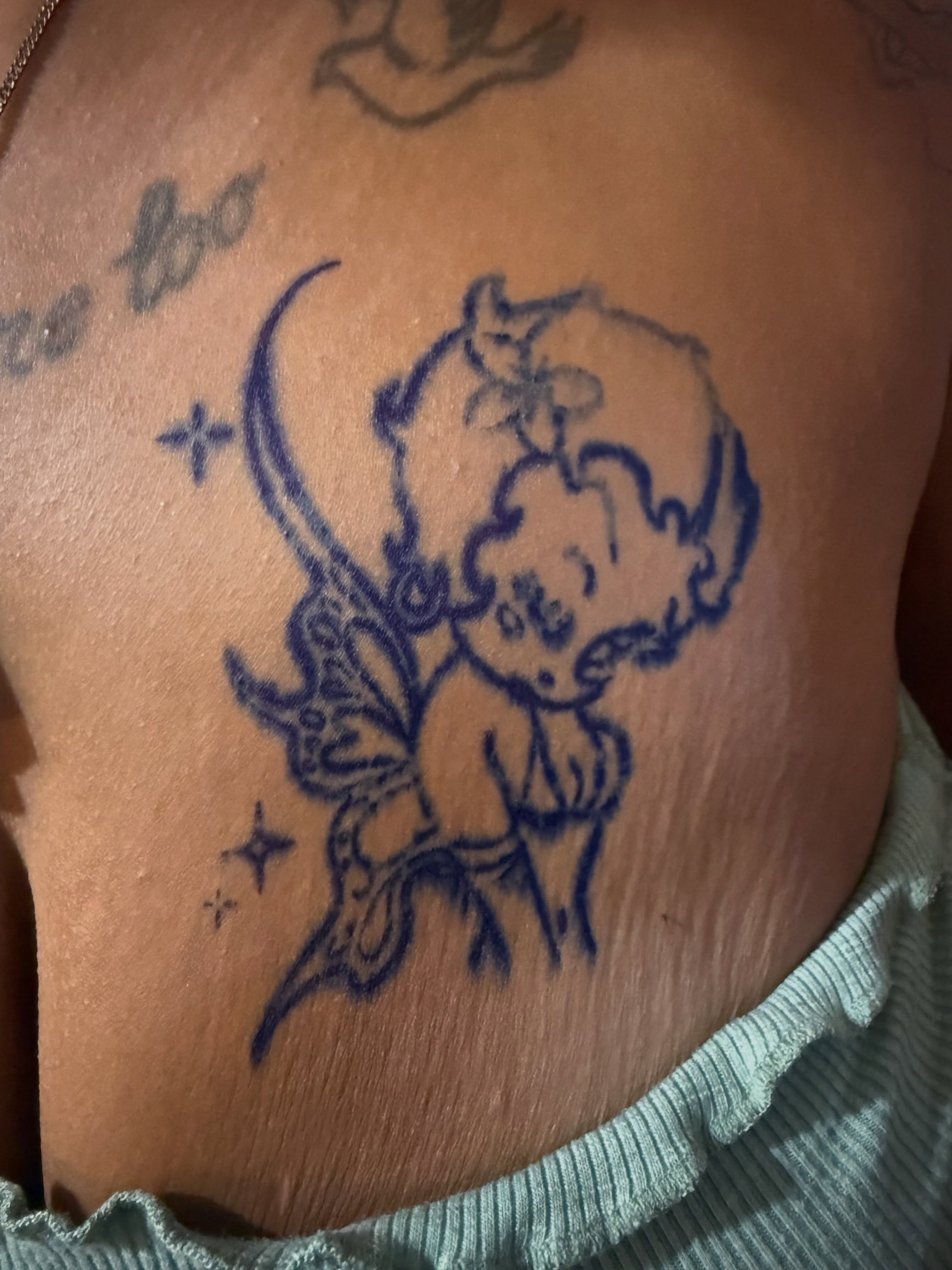 Betty boop American traditional tattoo by Tatz By Benji