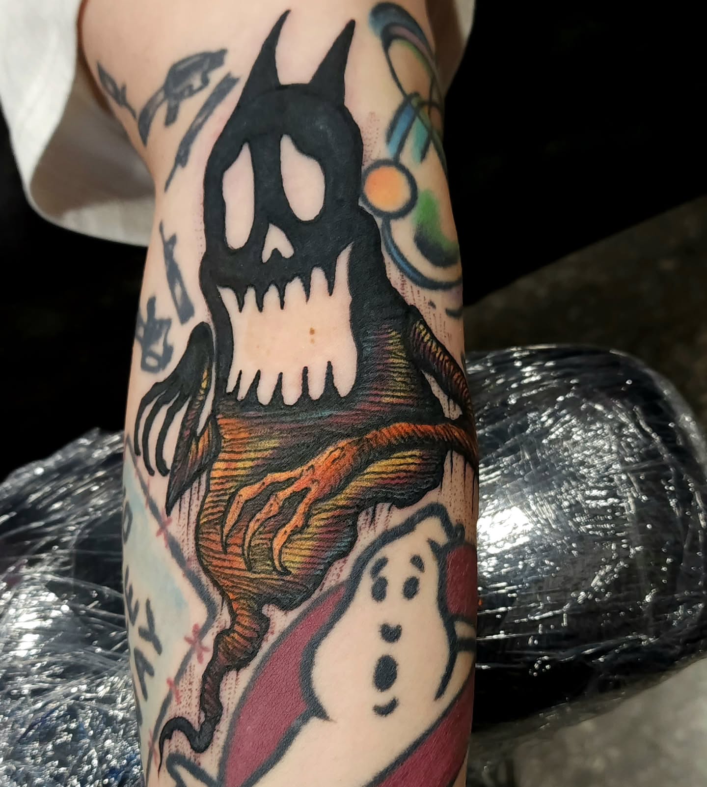 Tattoo by @george_labrada — american_traditional, dark_realism