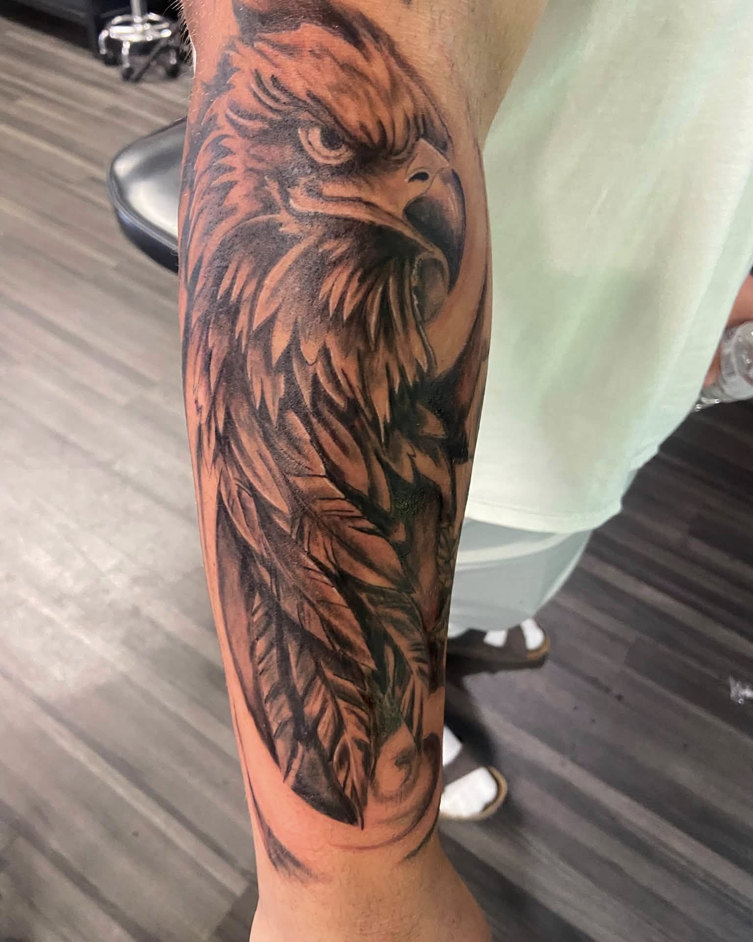 Tattoo by @mikedirty0311 — realism, black_and_grey