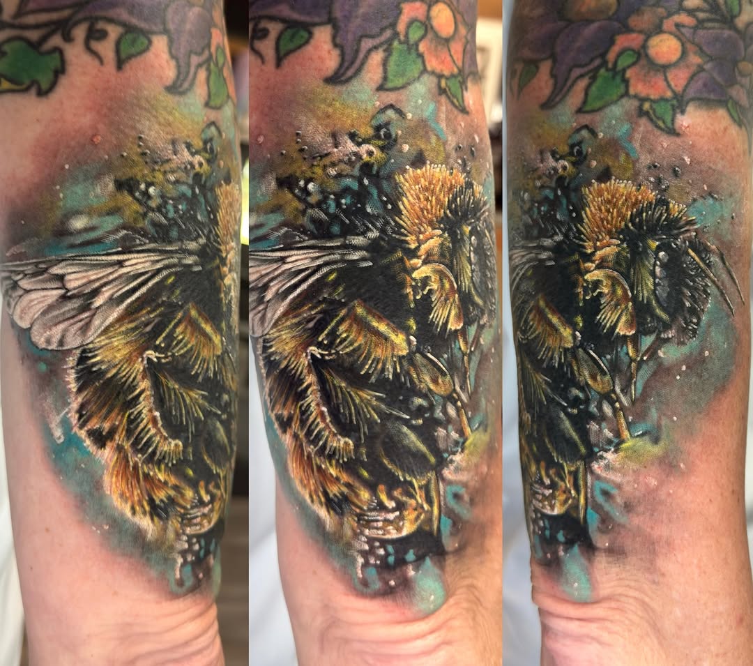 Tattoo by @tattoo_fingers β realism, black_and_grey