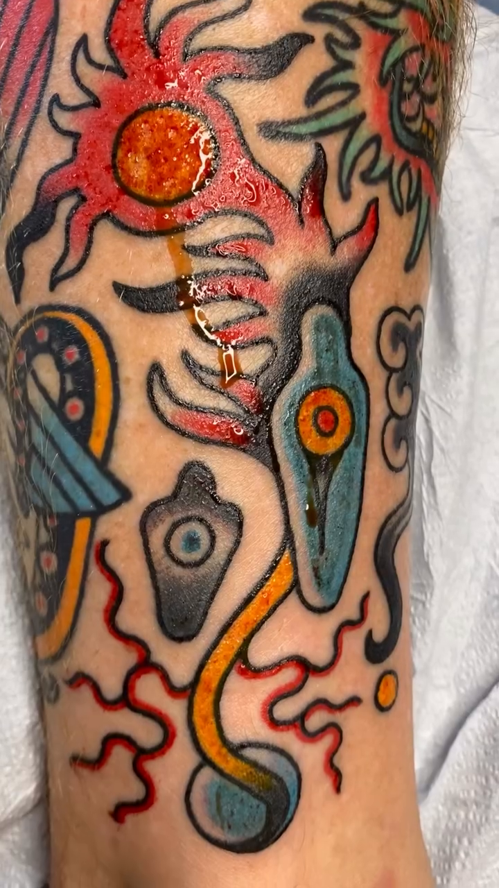 Tattoo by @seektheroots — neo_traditional, illustrative