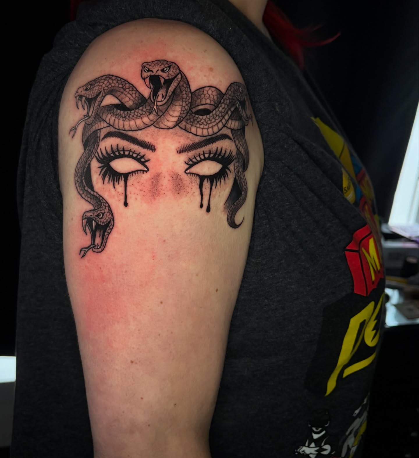 Tattoo by @inclusiveink_fran — black_and_grey
