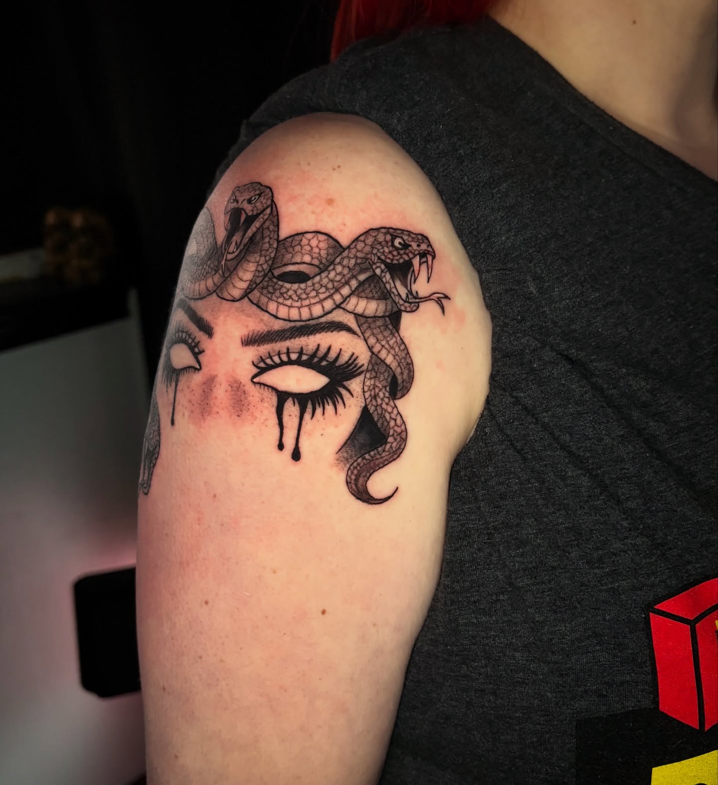 Tattoo by @inclusiveink_fran — black_and_grey, realism