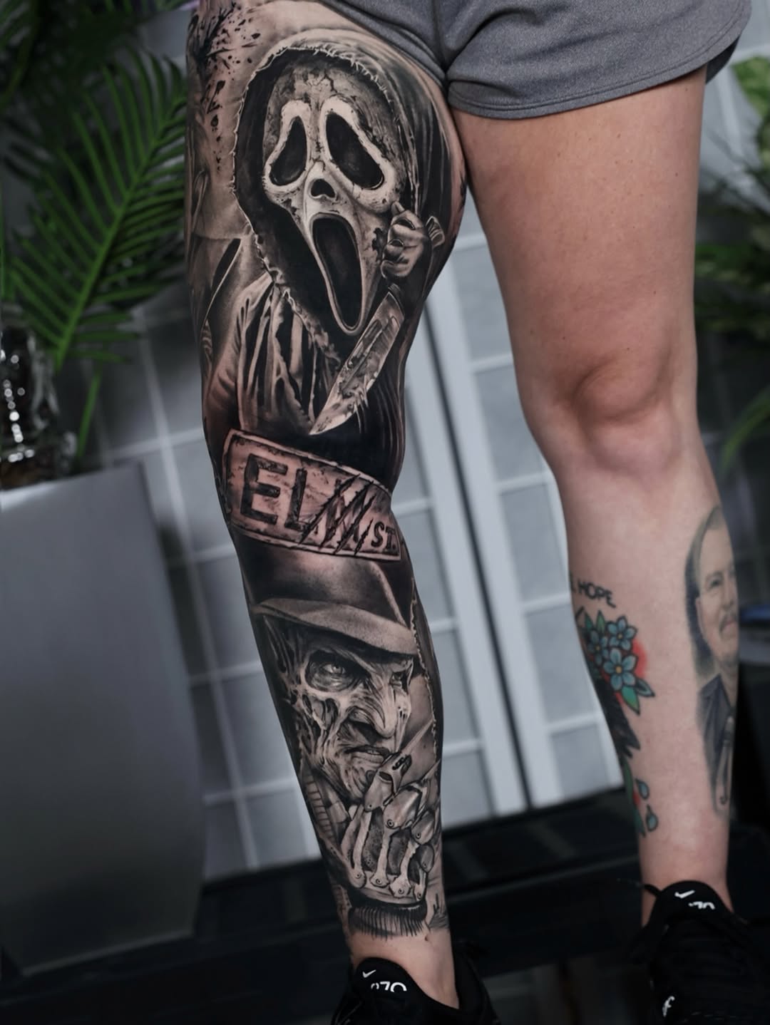 Tattoo work at Bizarre Bazaar Tattoo Convention 2026