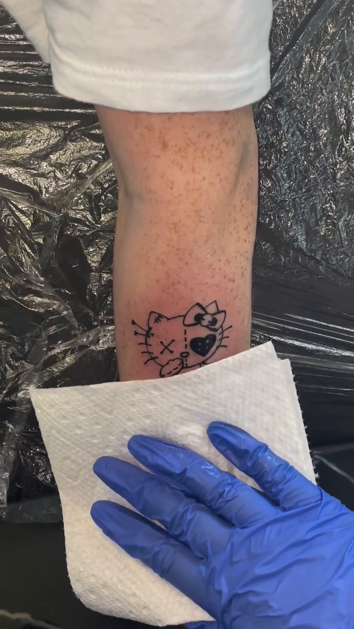 Tattoo by @yaya_tattoo26 — anime