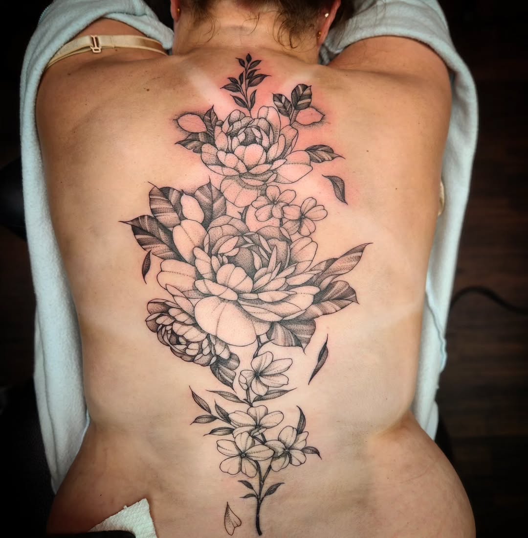 Tattoo by @sj.tattooz — black_and_grey, fine_line