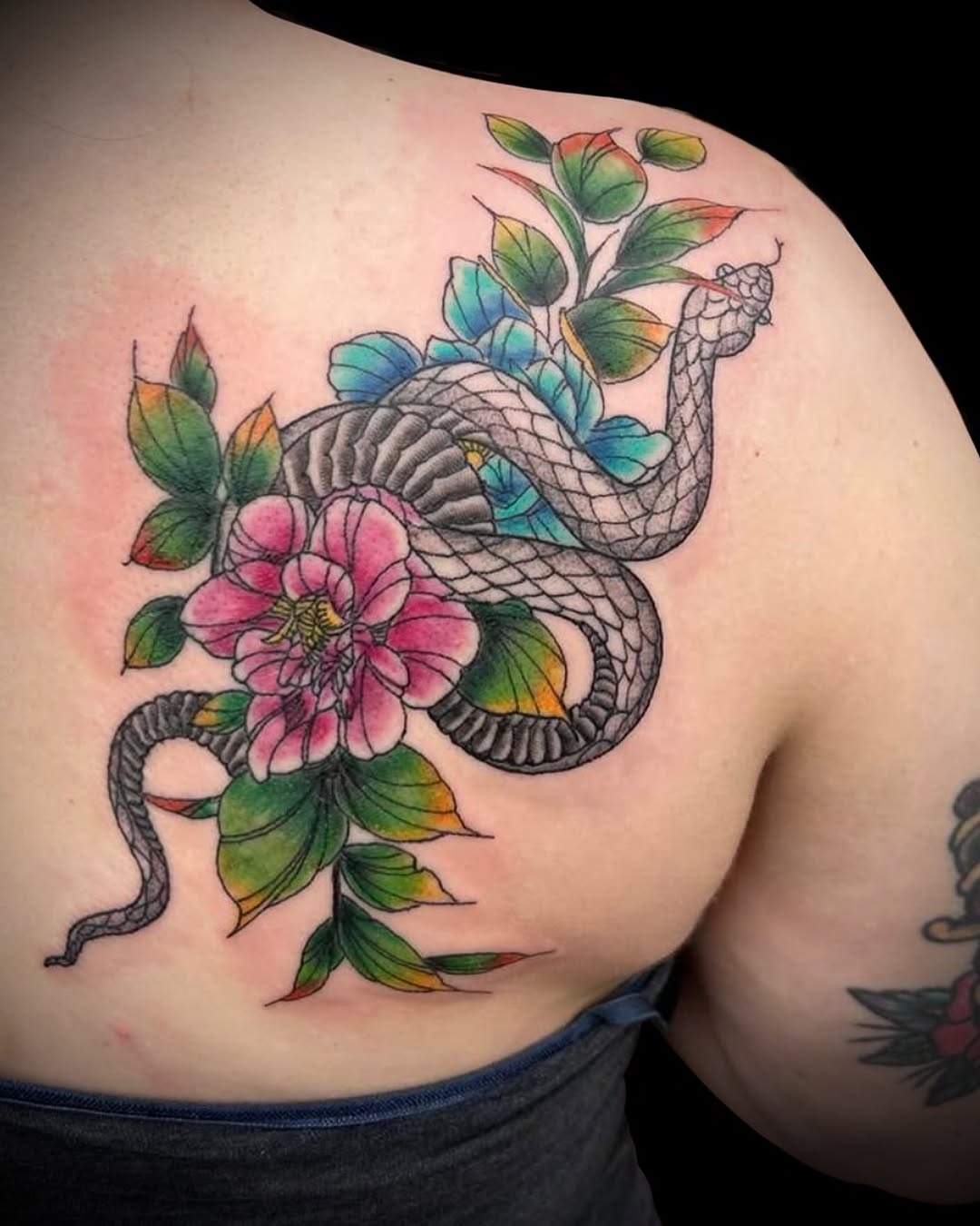 Tattoo by @jen_godfreytattoos — neo_traditional, japanese_irezumi