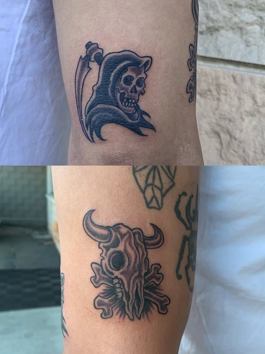 Tattoo by @beehemothtattoo โ american_traditional, black_and_grey