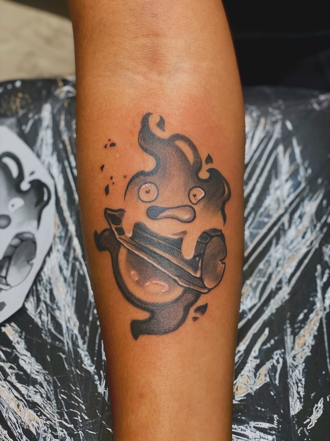 Tattoo by @gillygoatpokes — new_school