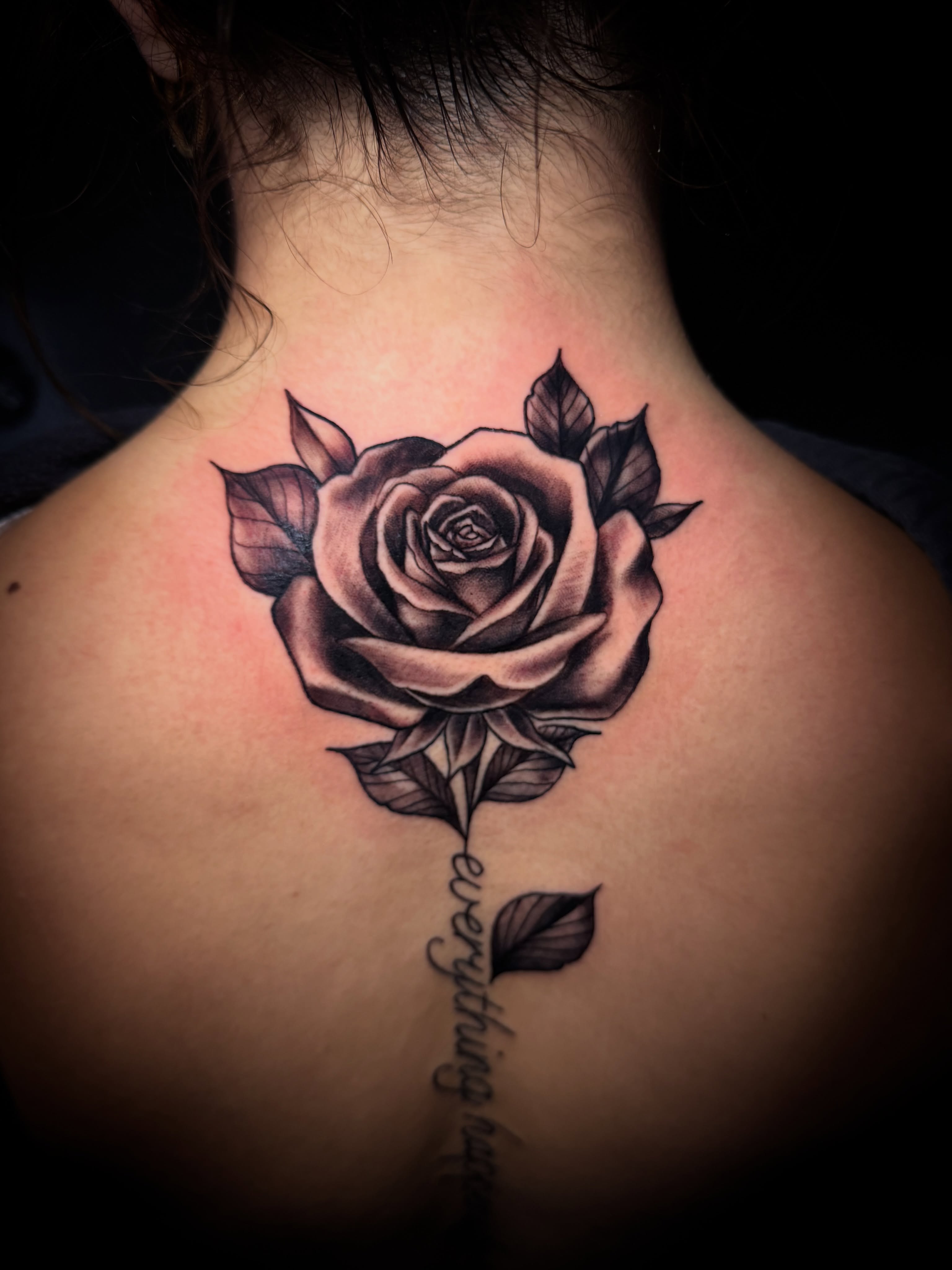 Tattoo by @tylerjewetttattoos — black_and_grey