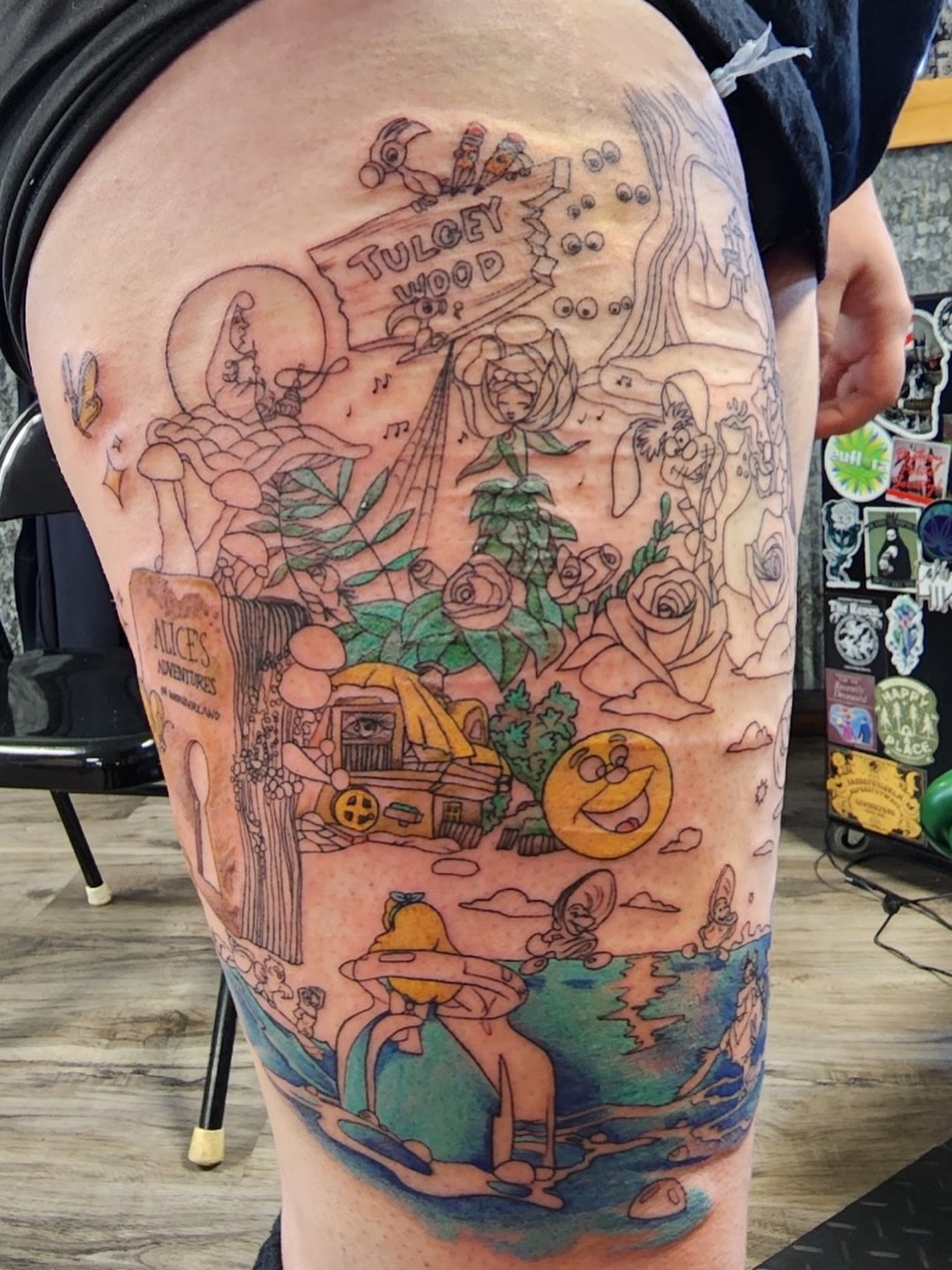 Tattoo by @tylerjewetttattoos — illustrative