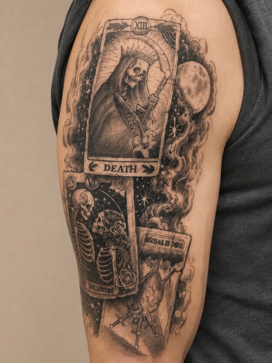 Tattoo by @breathingcanvas_tattoos — black_and_grey, realism