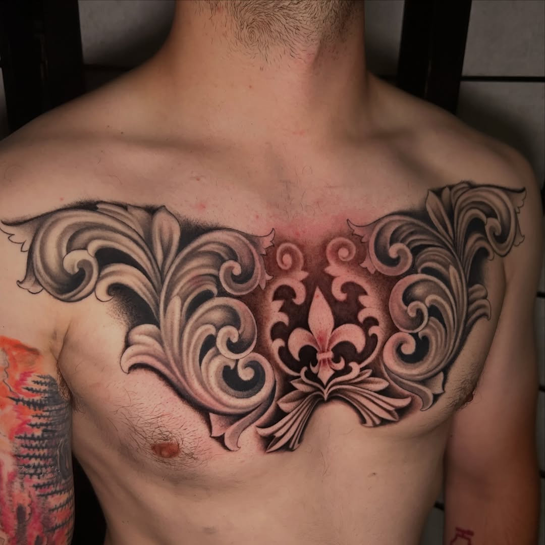 Tattoo work at Three Rivers Tattoo Convention 2026