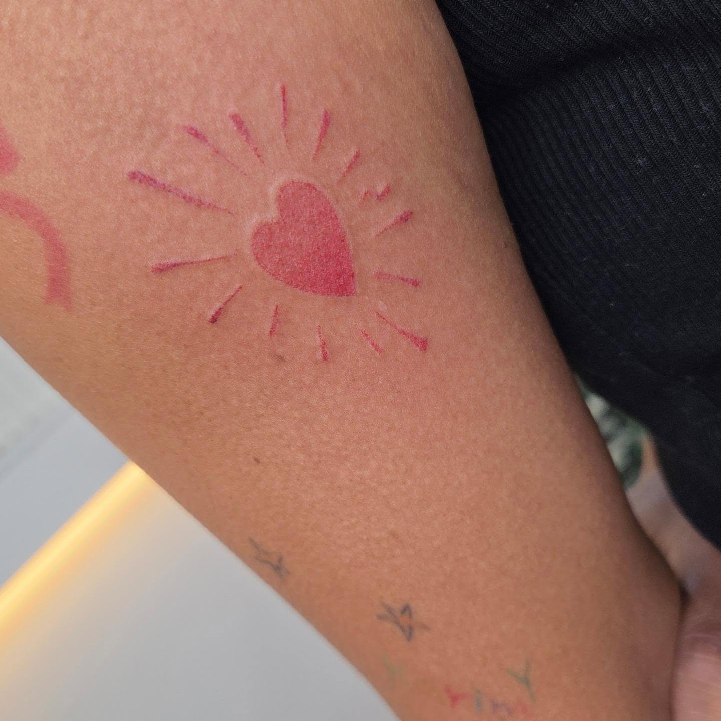 Tattoo by @nurimoon_tattoo — dotwork