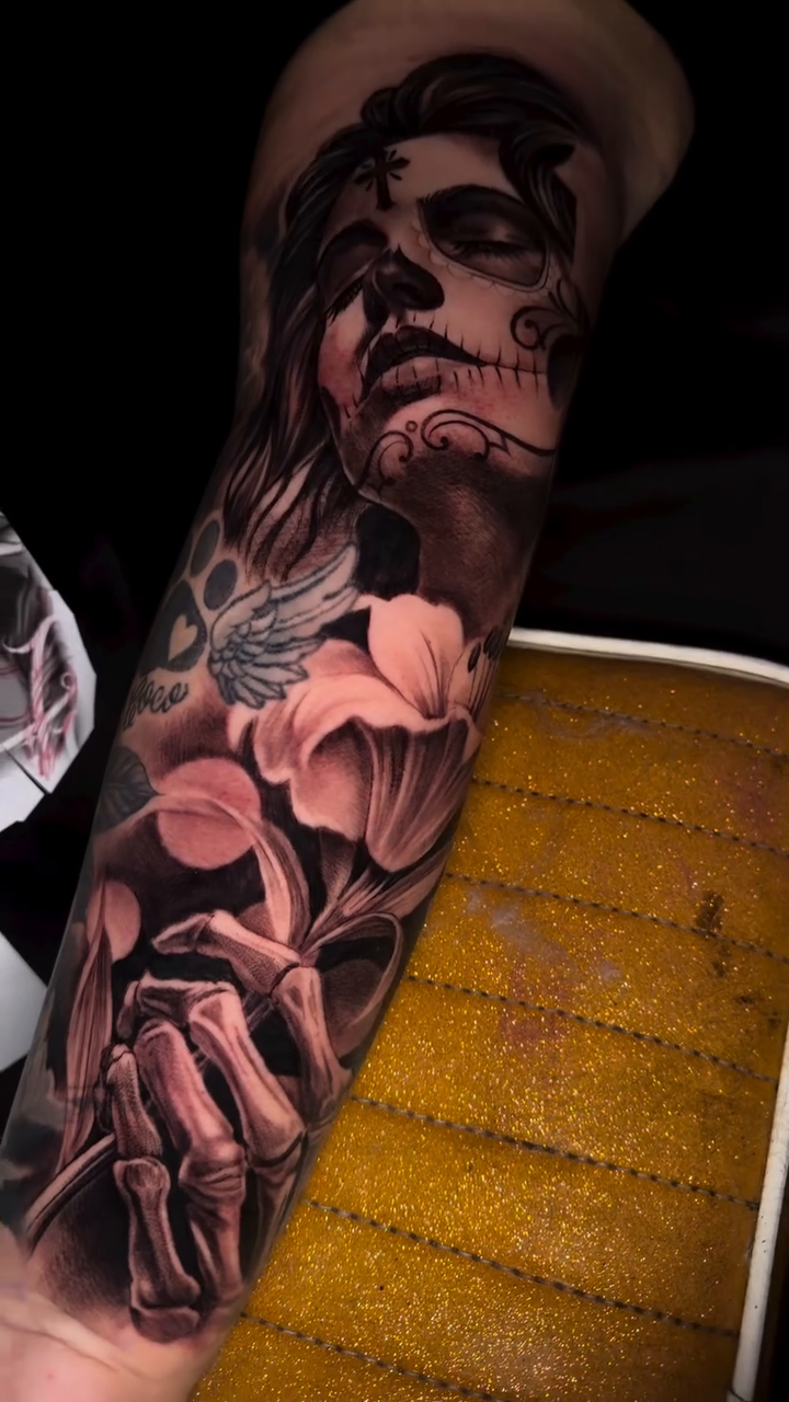 Tattoo by @jorgerosales_tattoos — dark_realism, black_and_grey