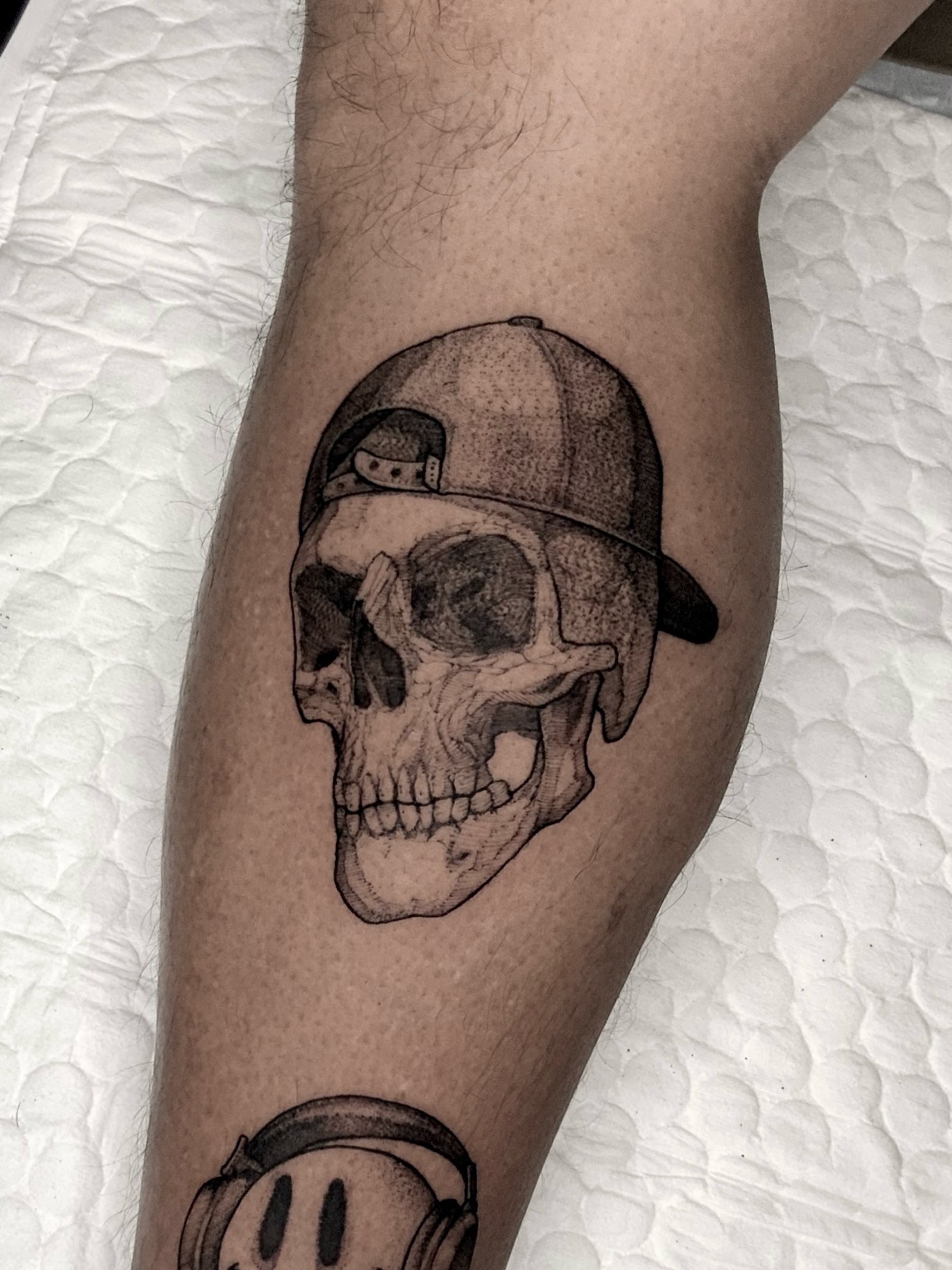 Tattoo by @338tattoo — black_and_grey