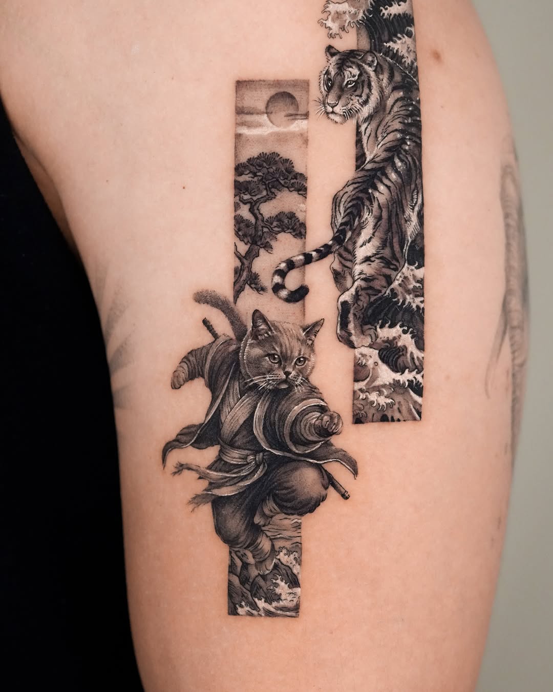 Tattoo by @tattooist_yun — realism, japanese_irezumi