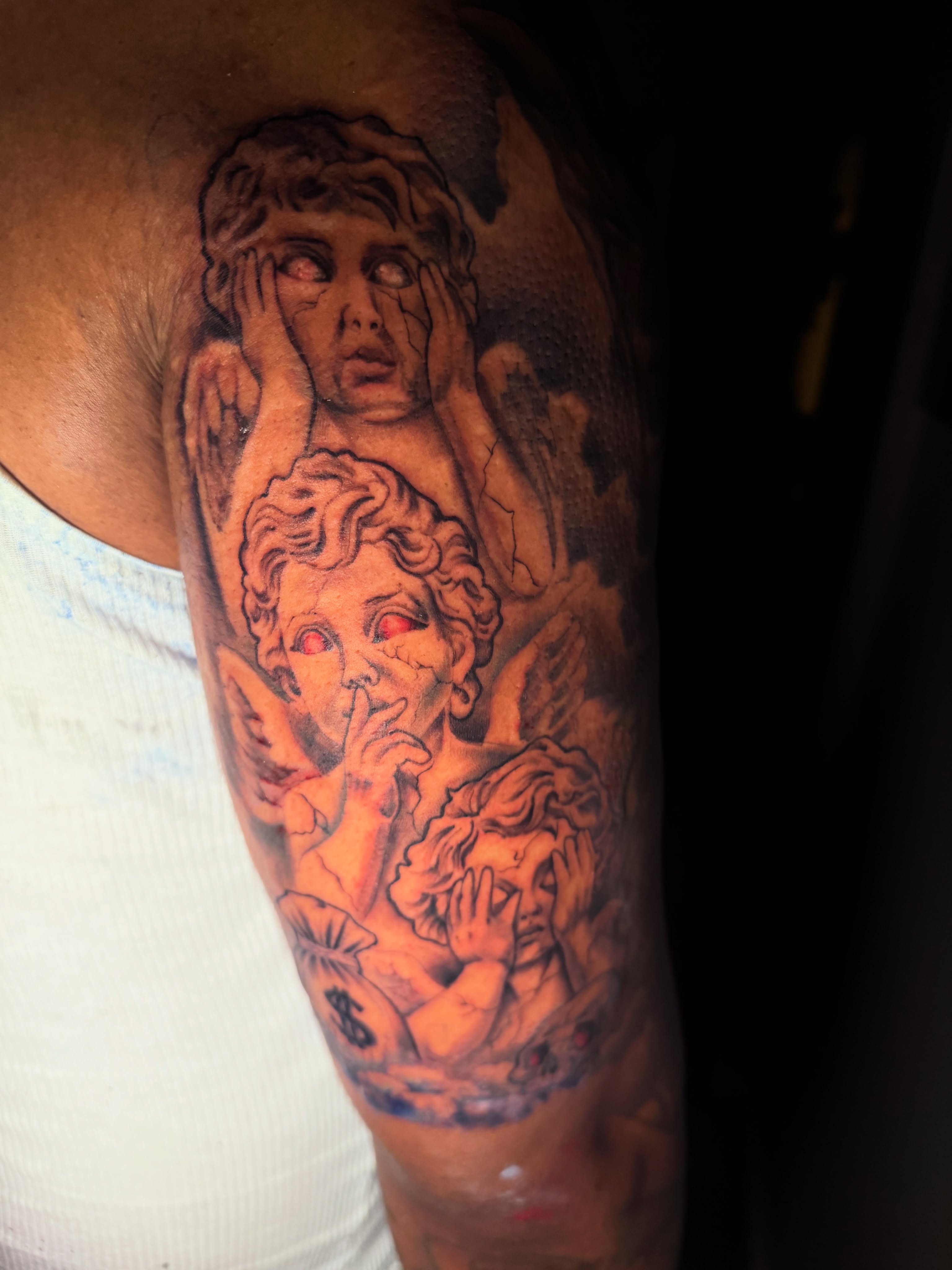 Tattoo by @broninked — realism, dark_realism