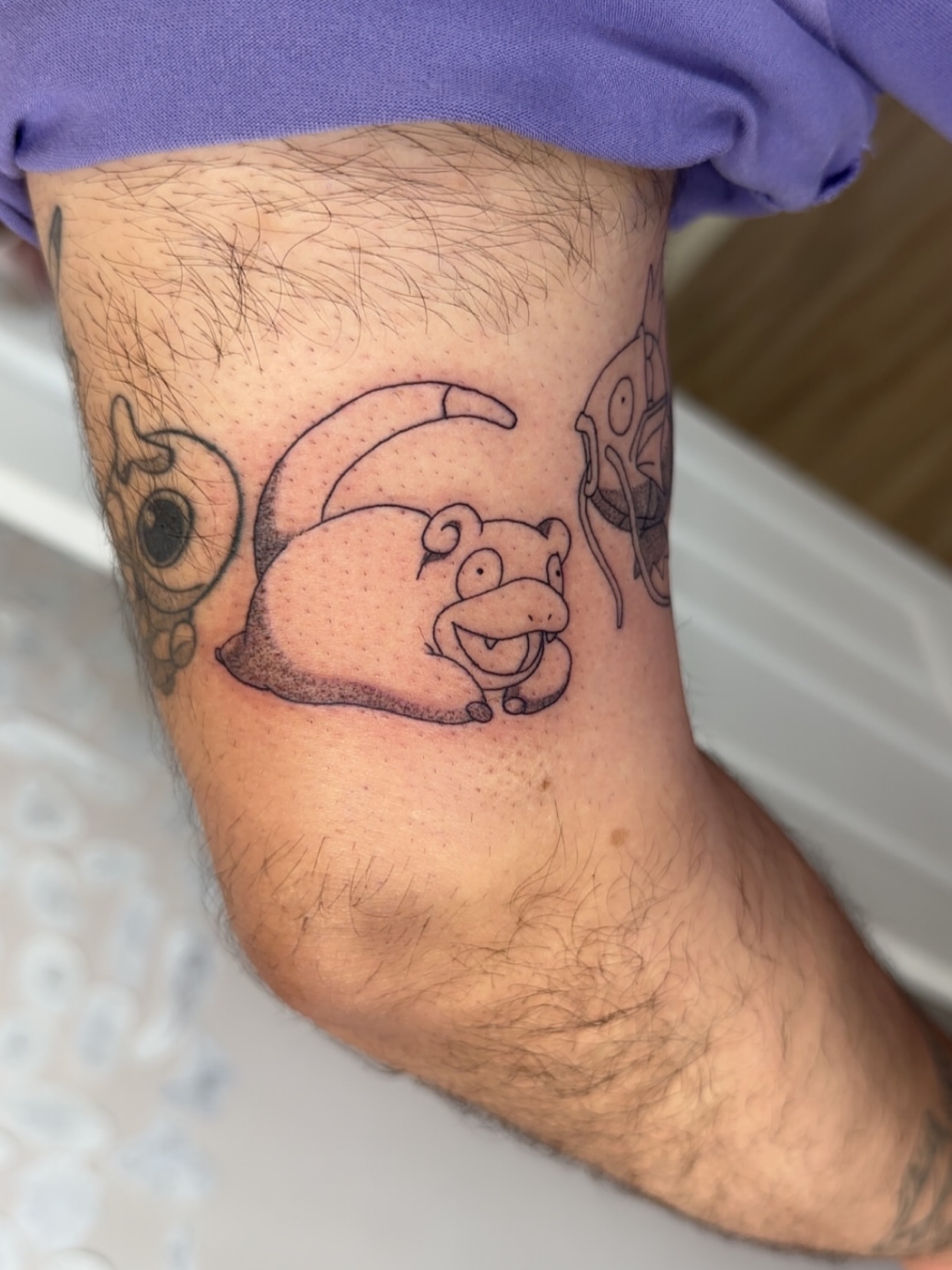 Squirtle black and grey tattoo on the forearm by NuNu