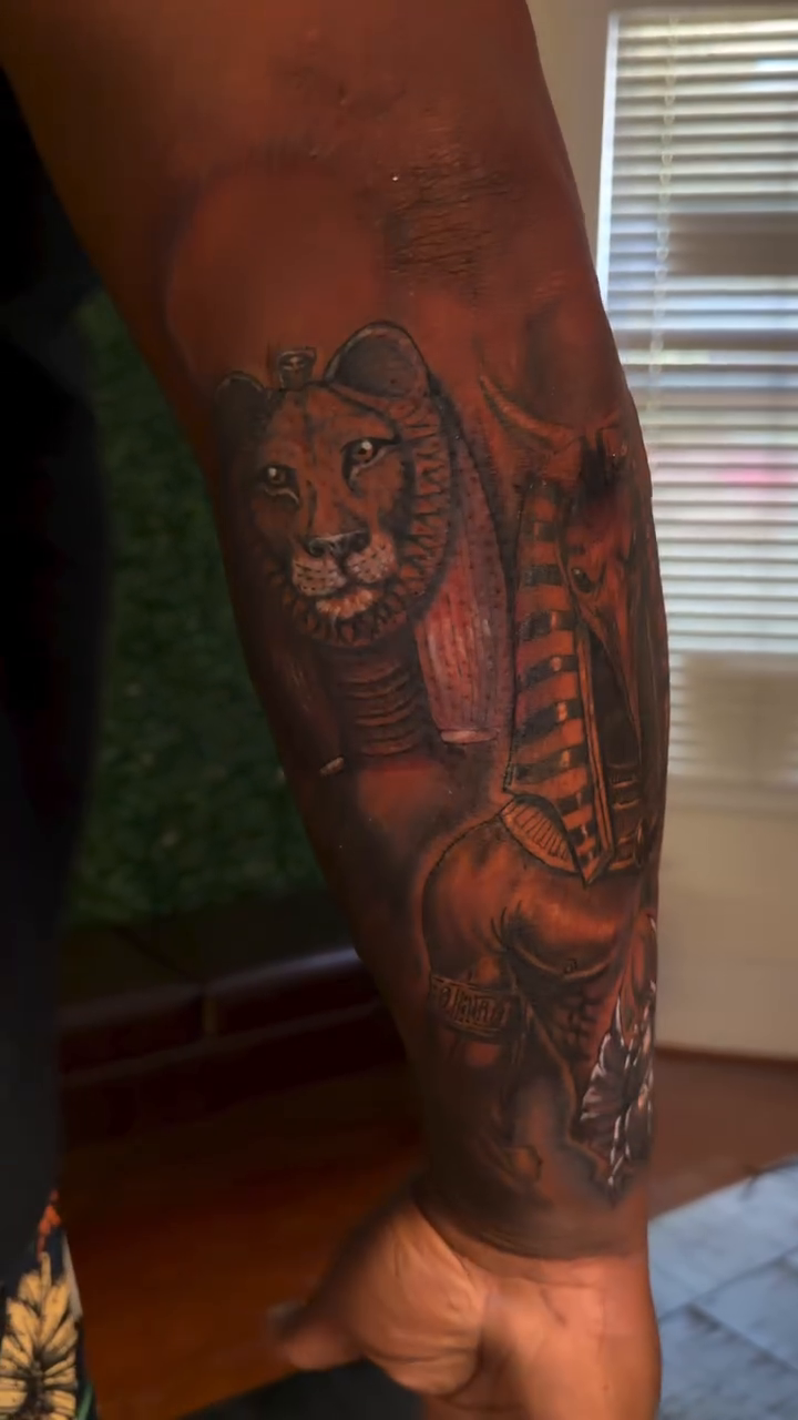 Tattoo by @celestine.art — realism, black_and_grey