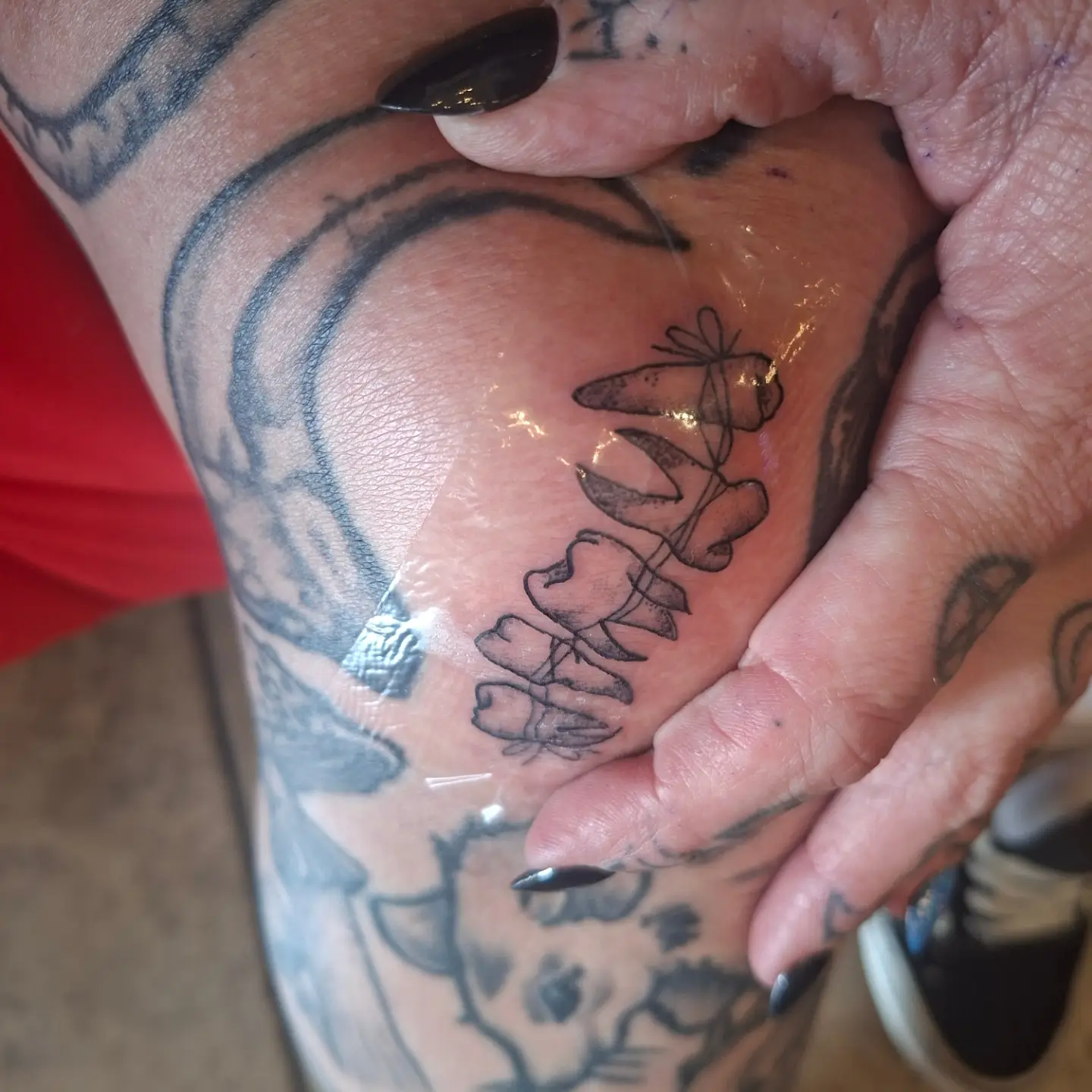 Tattoo by @gemthetattooedlady — black_and_grey