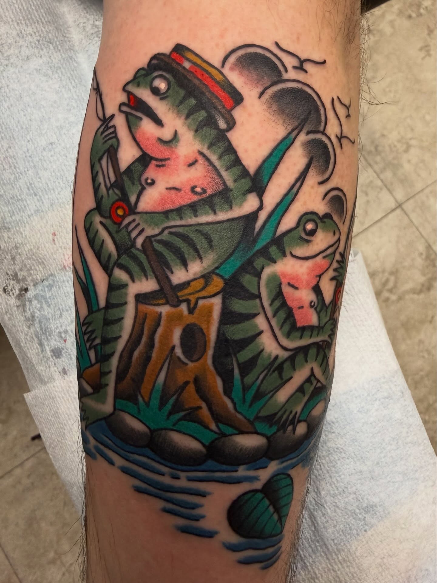 Tattoo by GERALD BELLMORE, Oxford, Nova Scotia